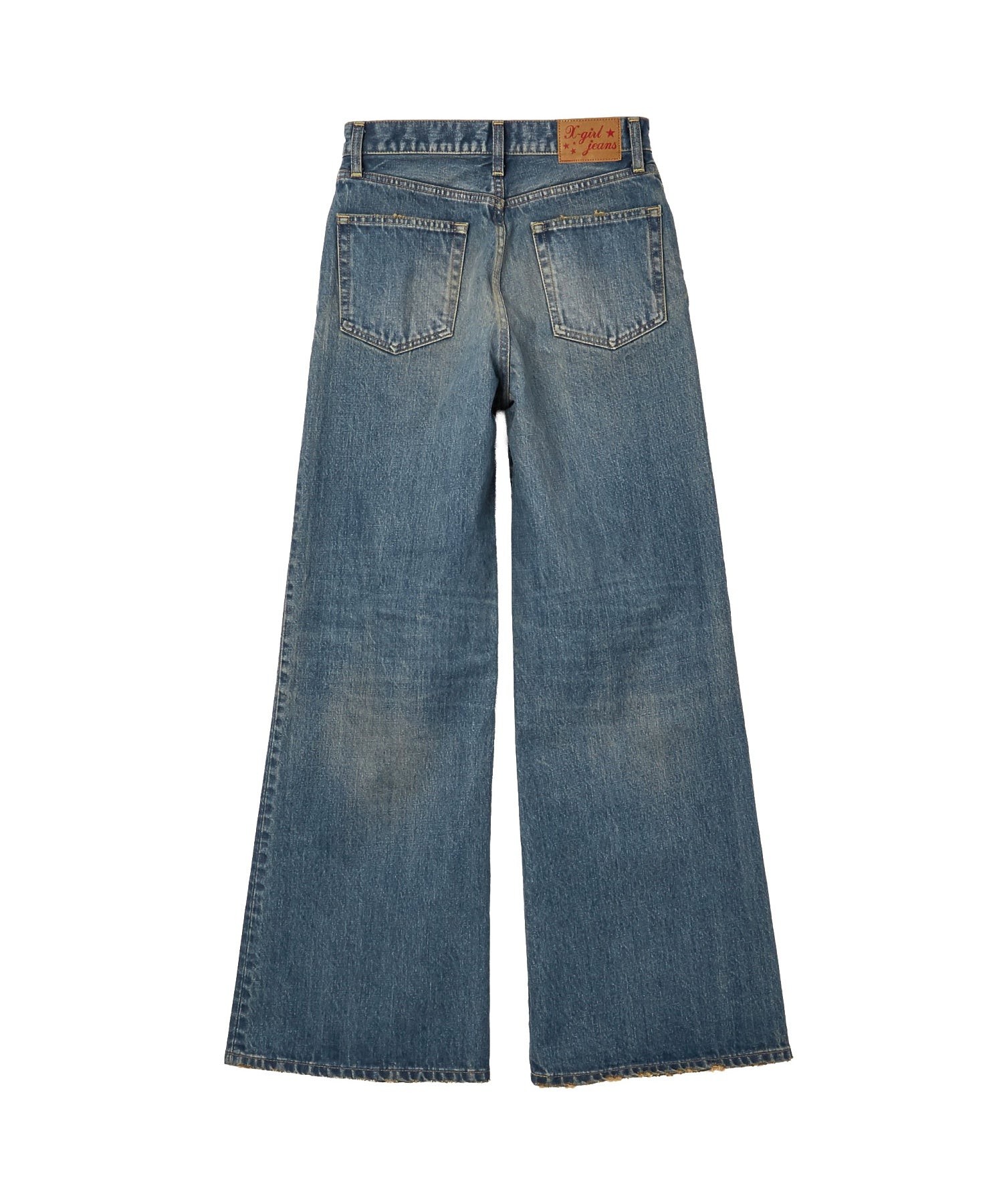 FLARED DENIM PANTS