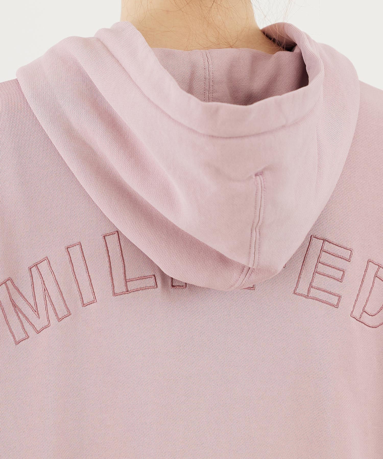 HALF ZIP SWEAT HOODIE MILKFED.