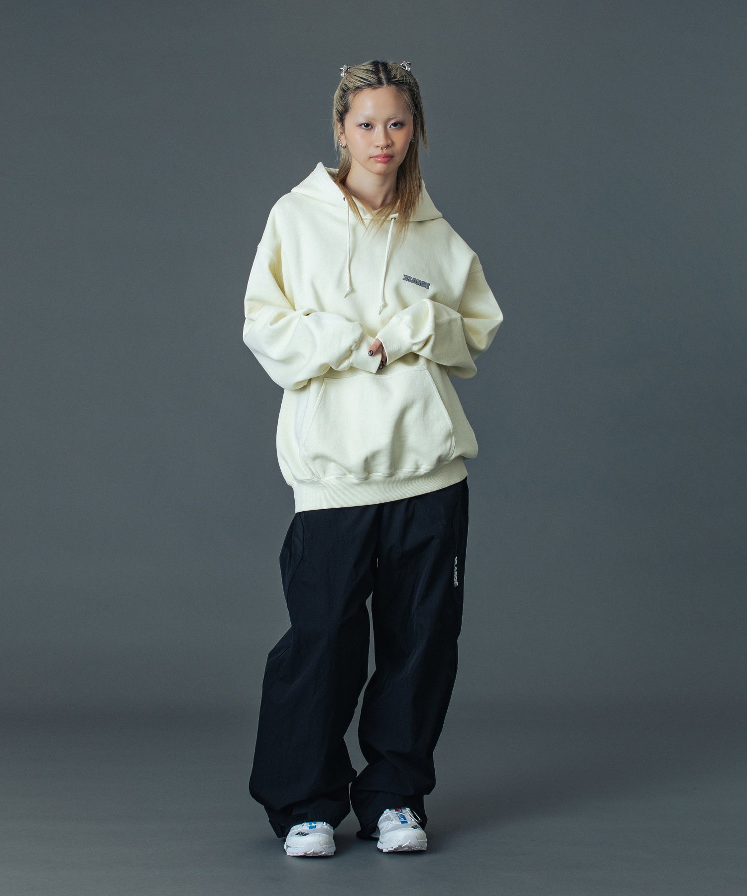 NYLON TRACK PANTS