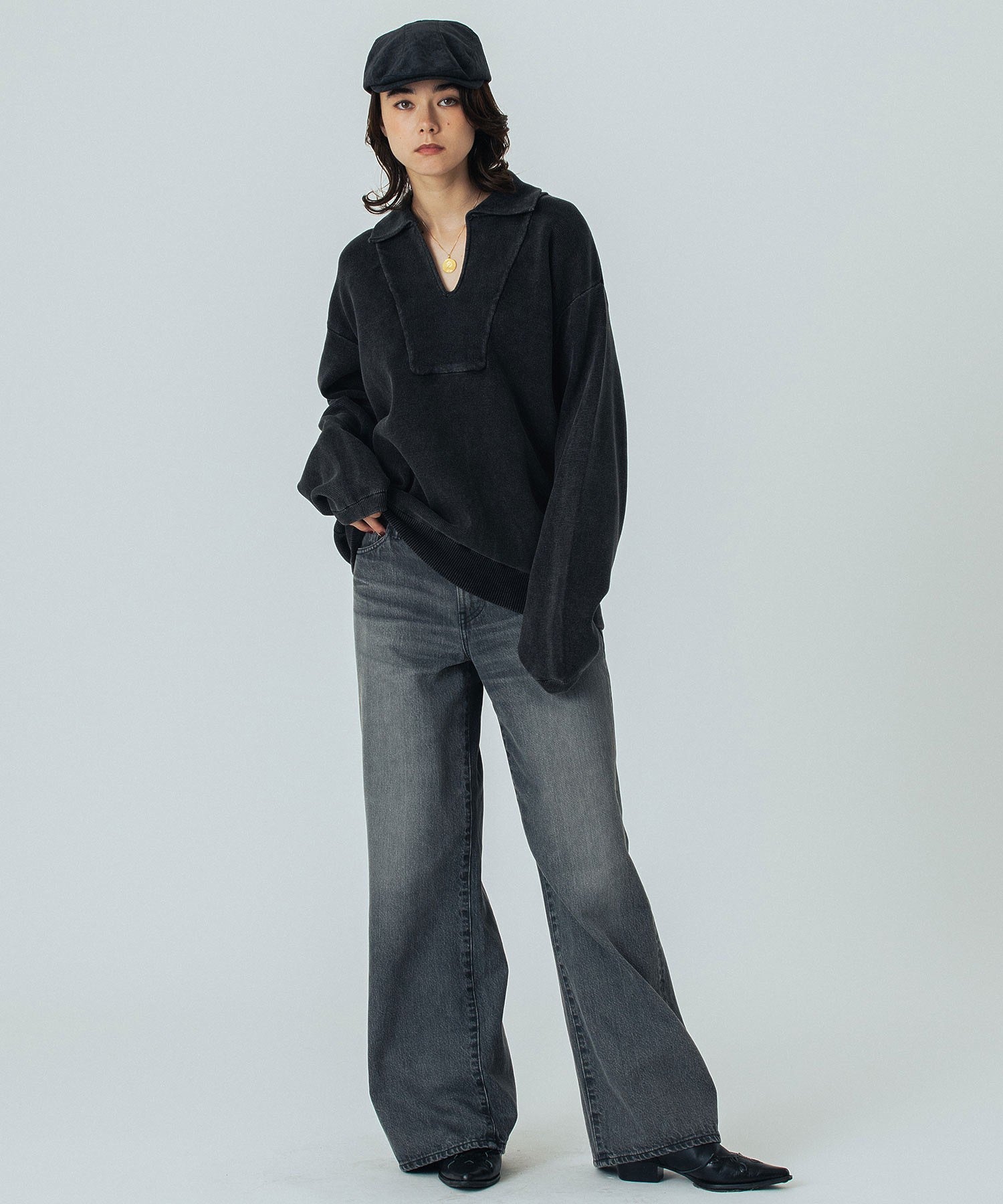 model:172cm 着用サイズ:ONE SIZE