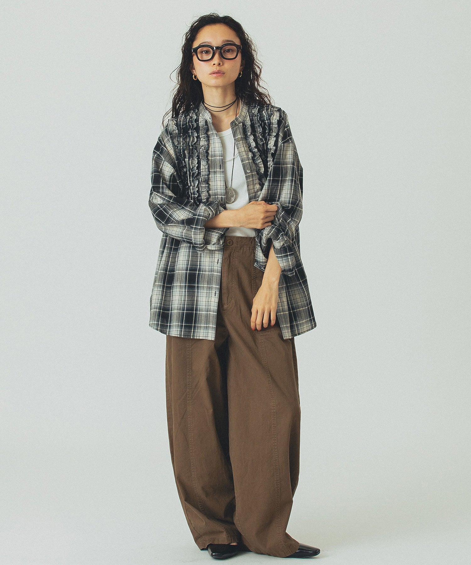 model:161cm 着用サイズ:ONE SIZE