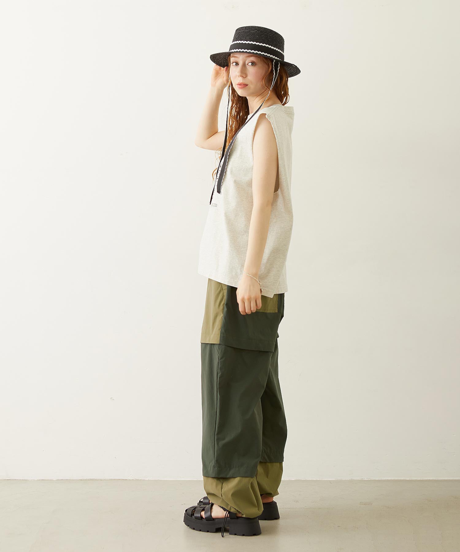 BICOLOR PANTS