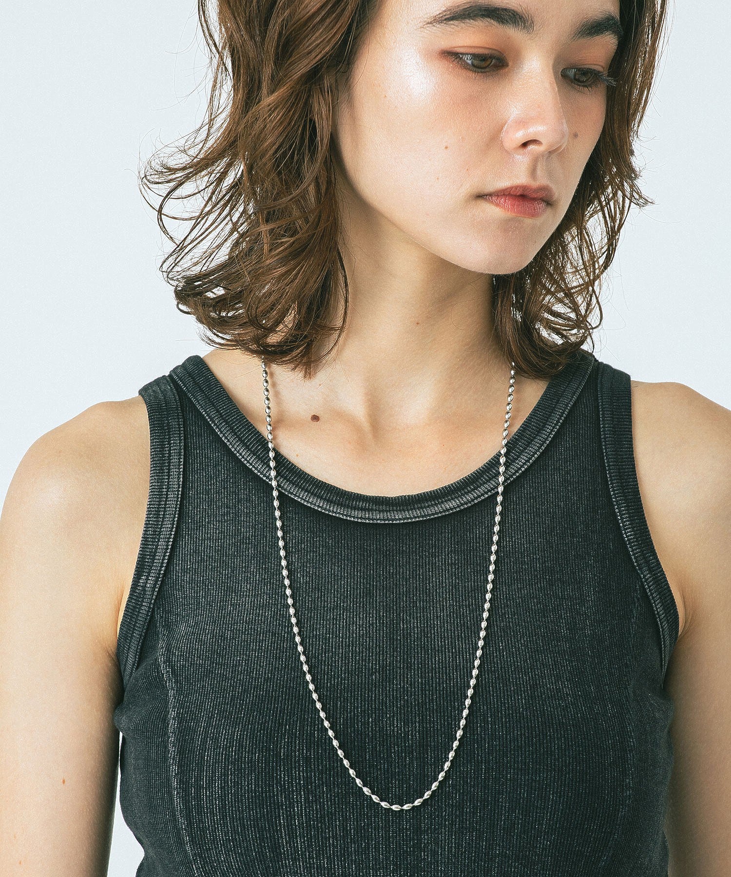 SOAC/DROP CHAIN LONG NECKLACE