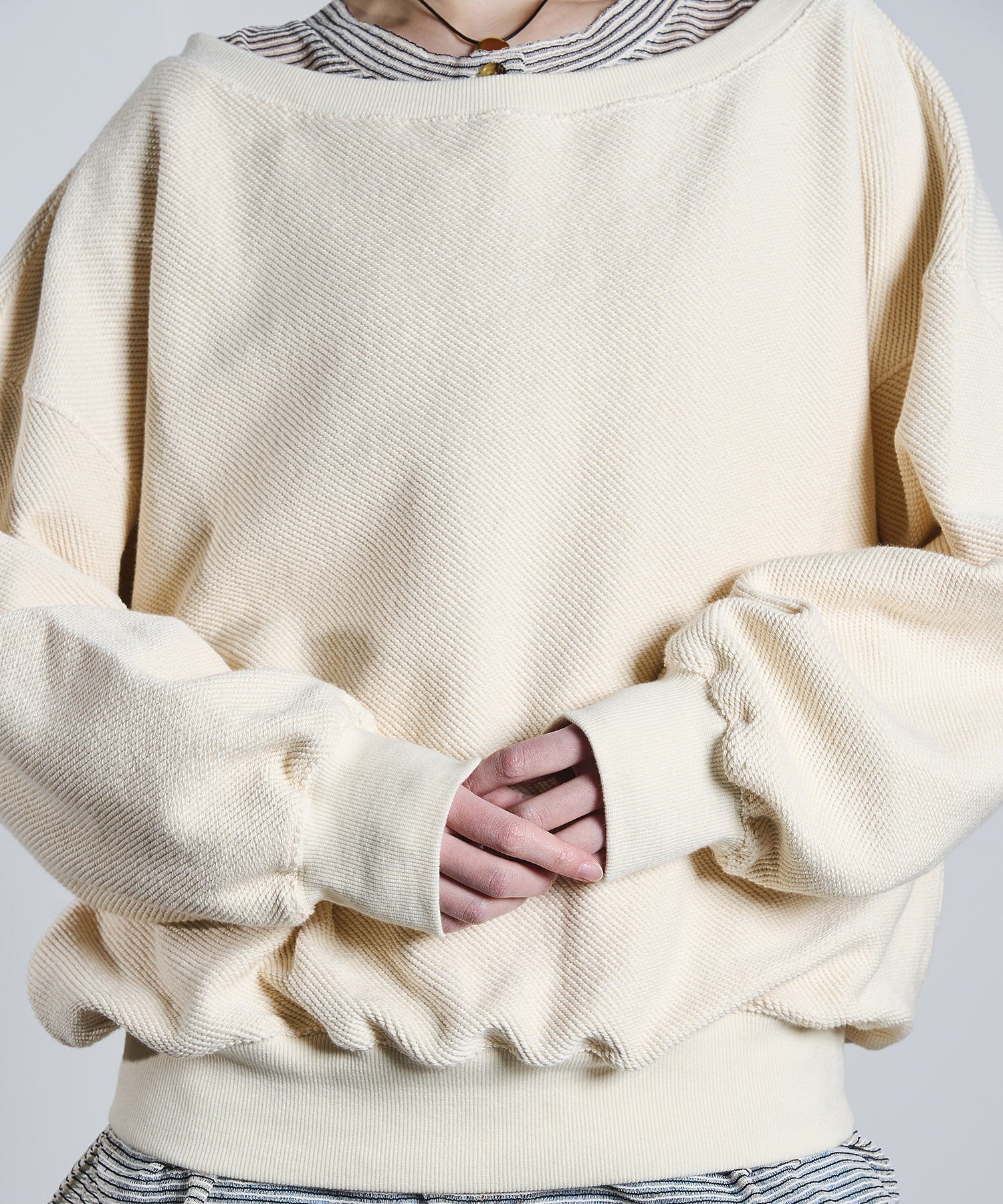 OFF SHOULDER INLEY PULLOVER