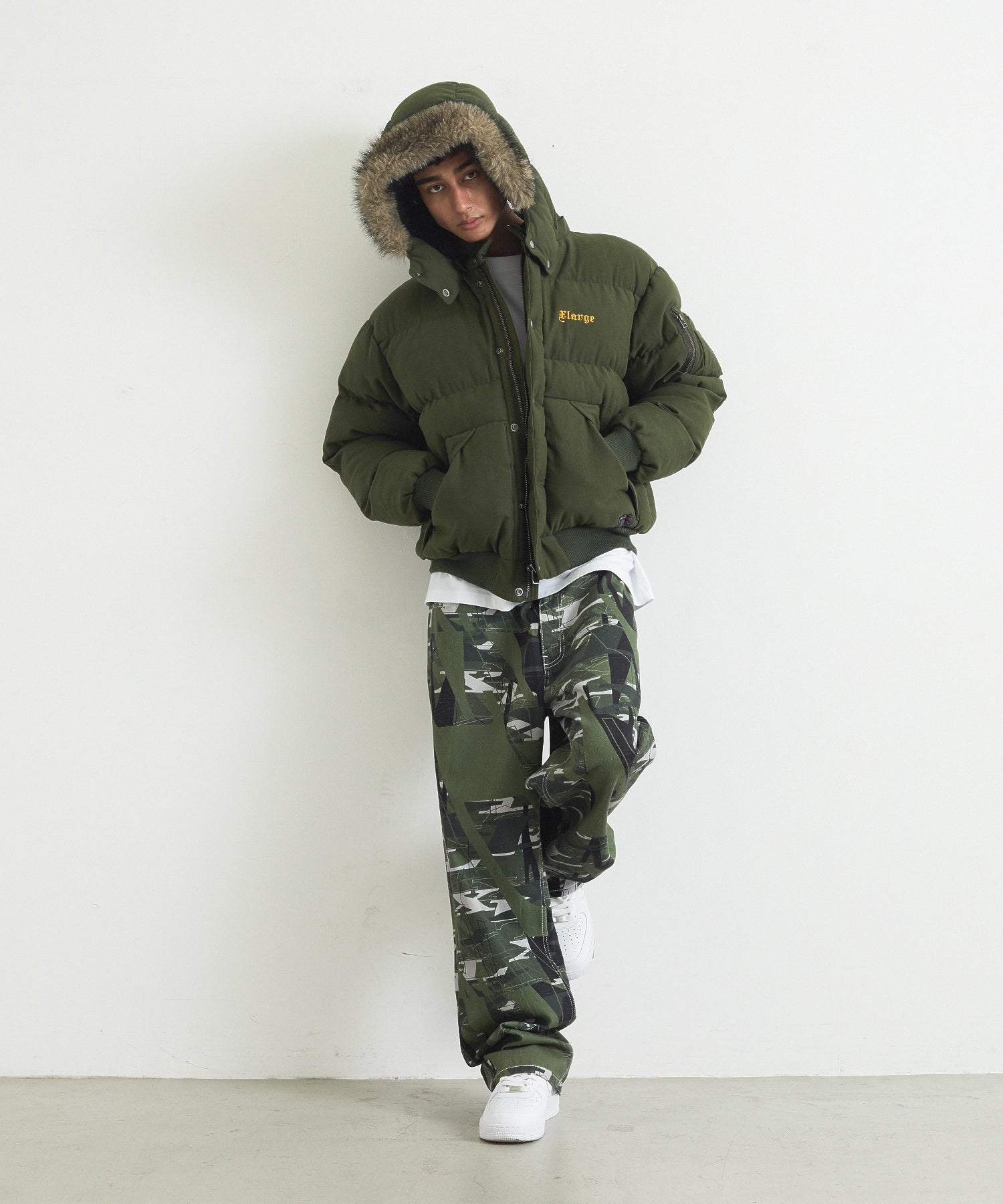 HOODED PUFFER JACKET