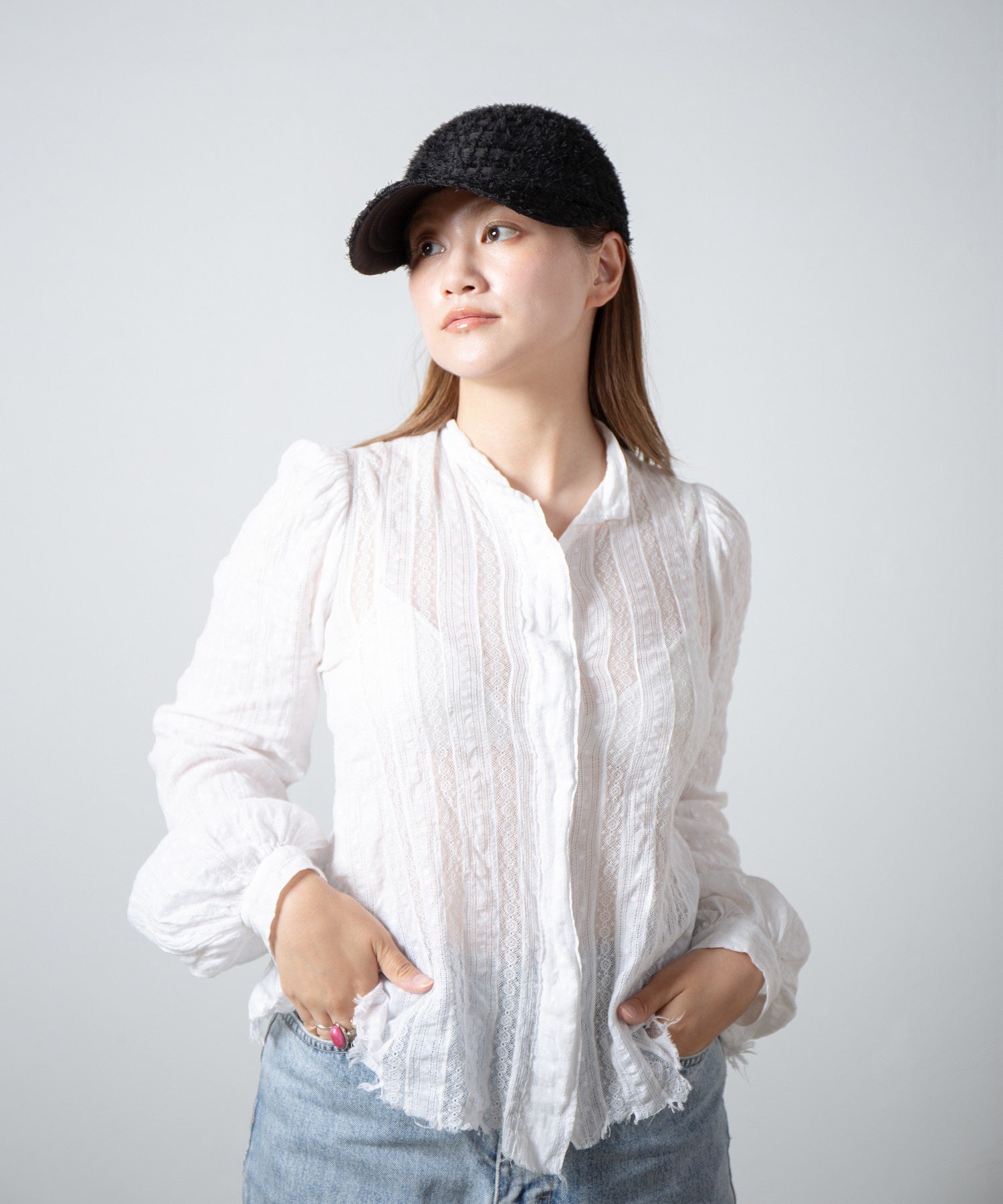 【Racal】Sheer Shaggy Secret Cap