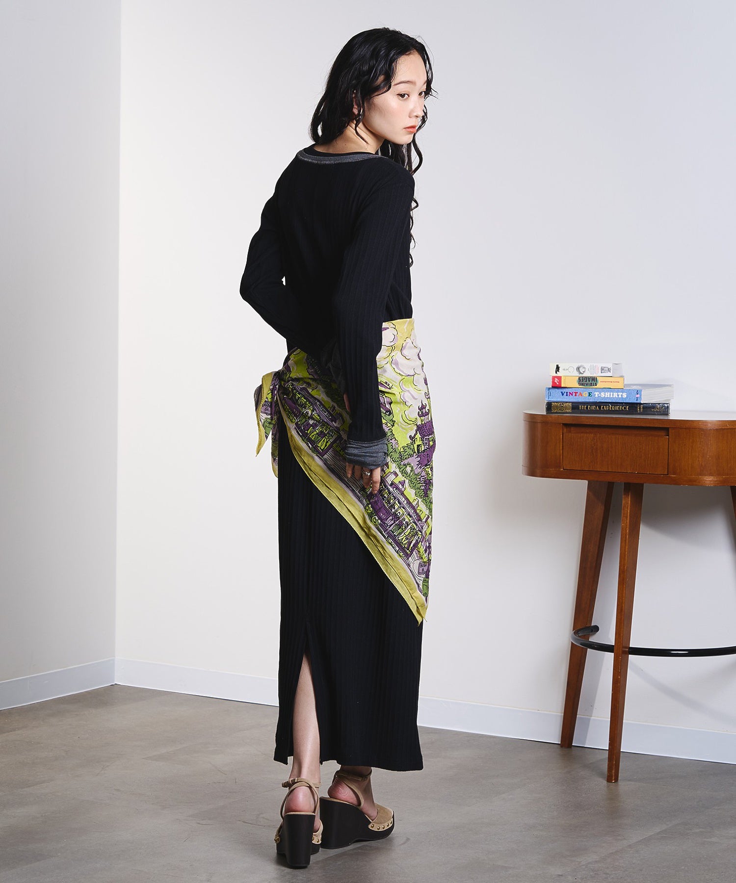 BINDU/Cotton Voile SF Scarf