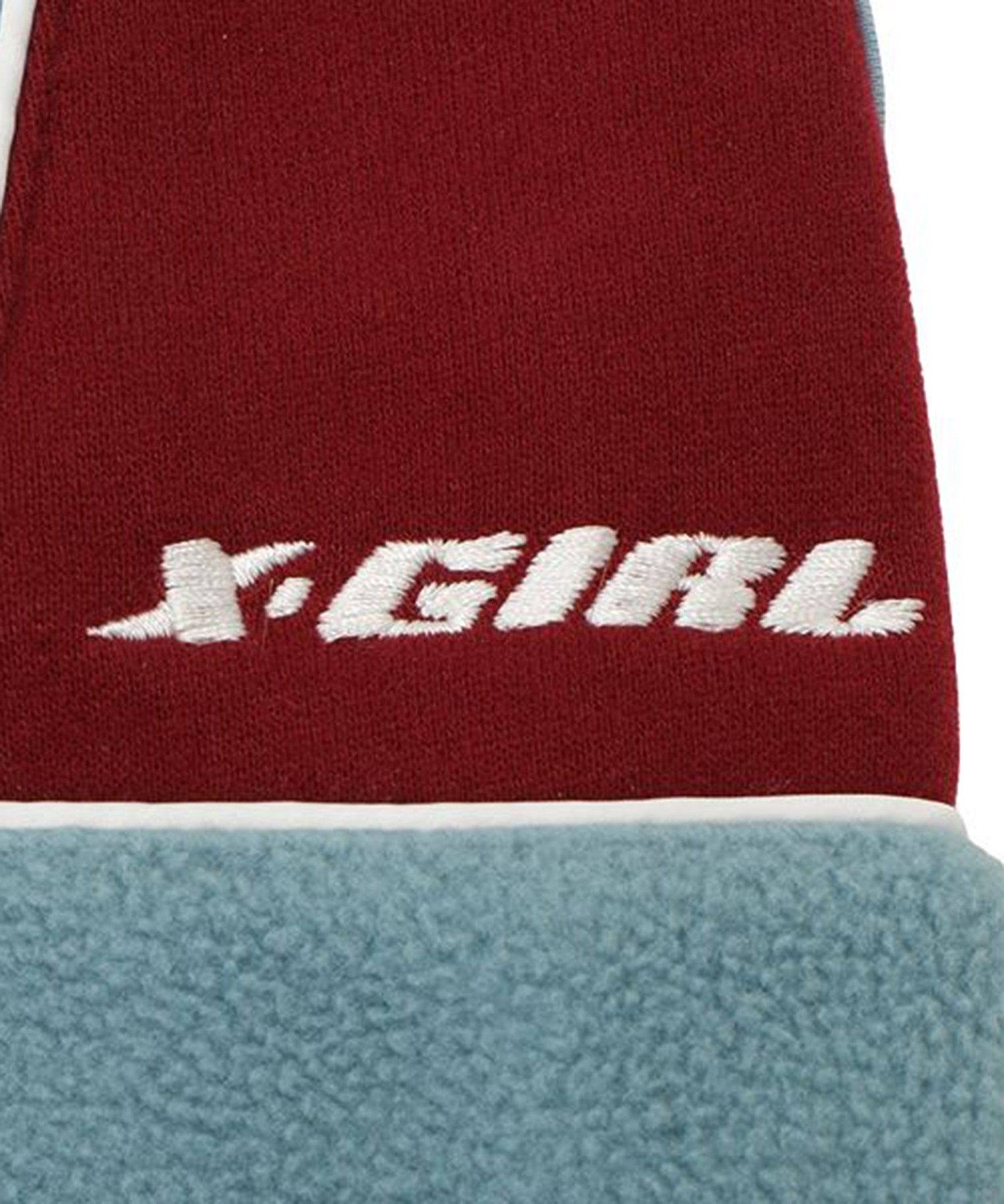 【X-girl DOGWEAR】バイカラーフリース