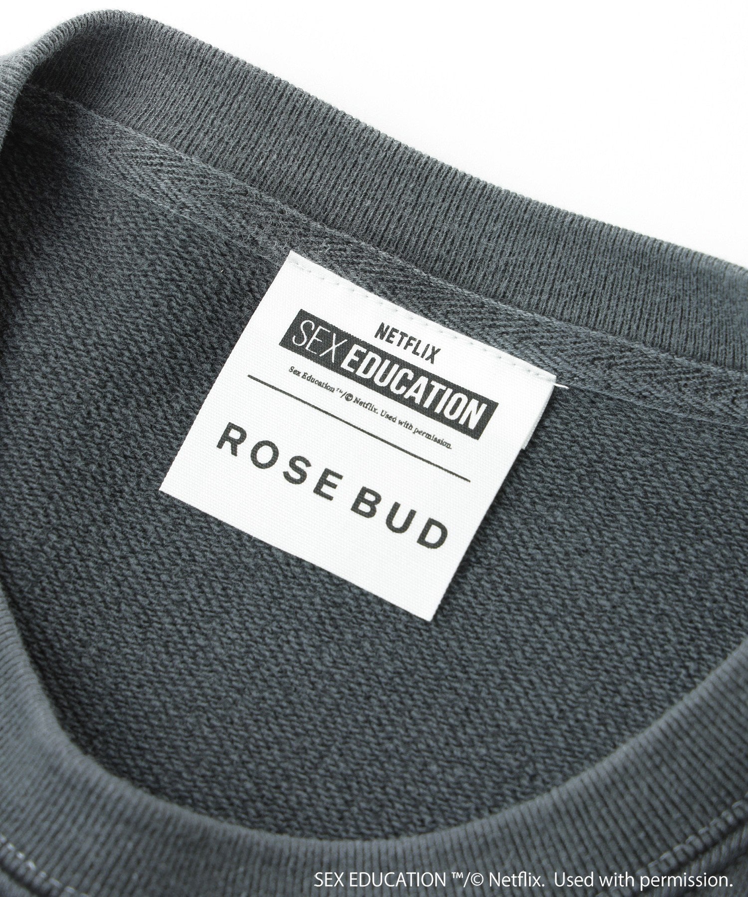 Netflix Series ‘SEX EDUCATION’ × ROSE BUD/PHOTO PRINT PULLOVER