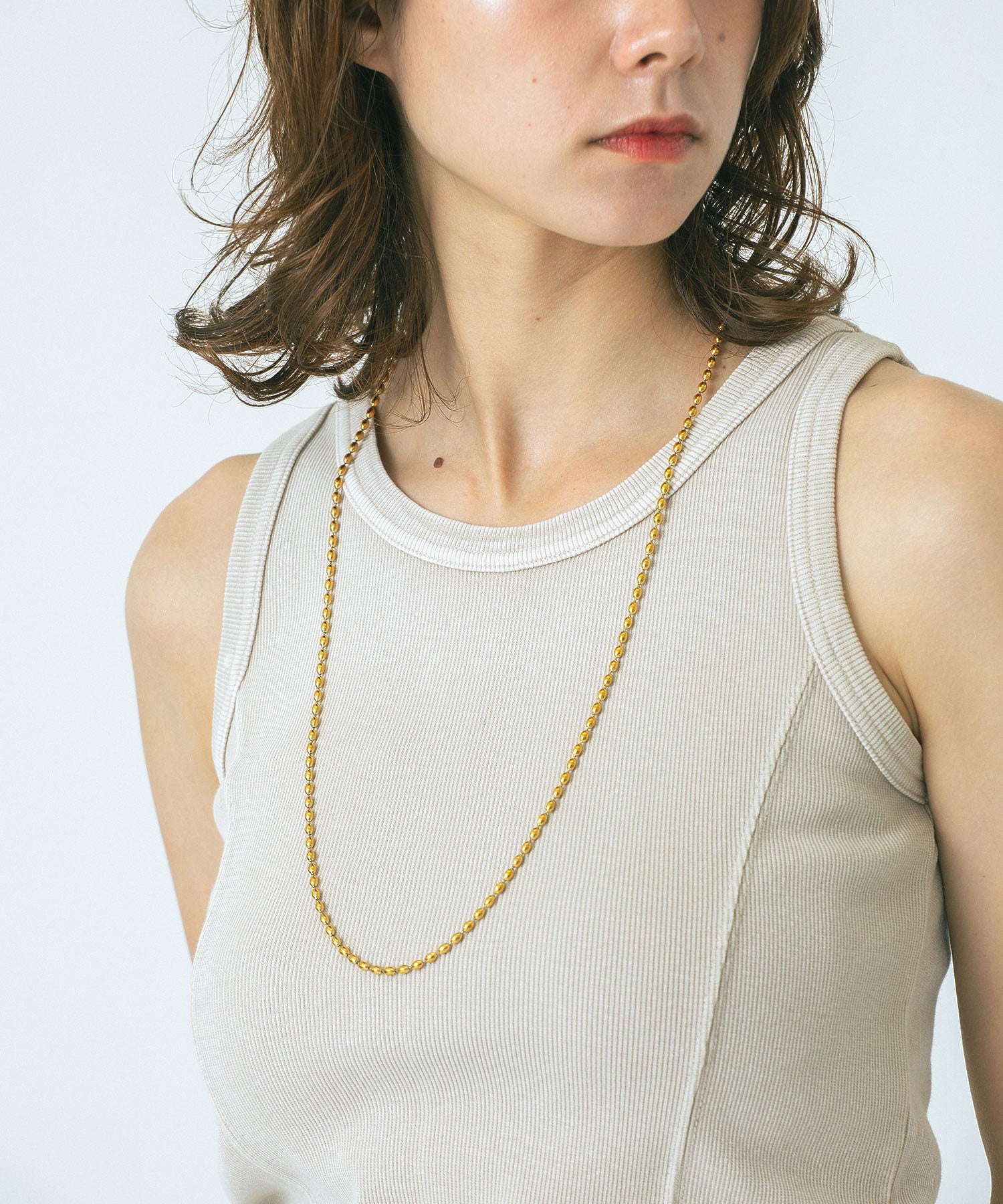 SOAC/Drop Chain Long Necklace