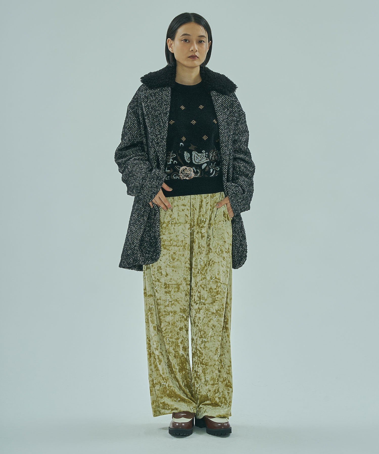 model:163cm 着用サイズ:ONE SIZE