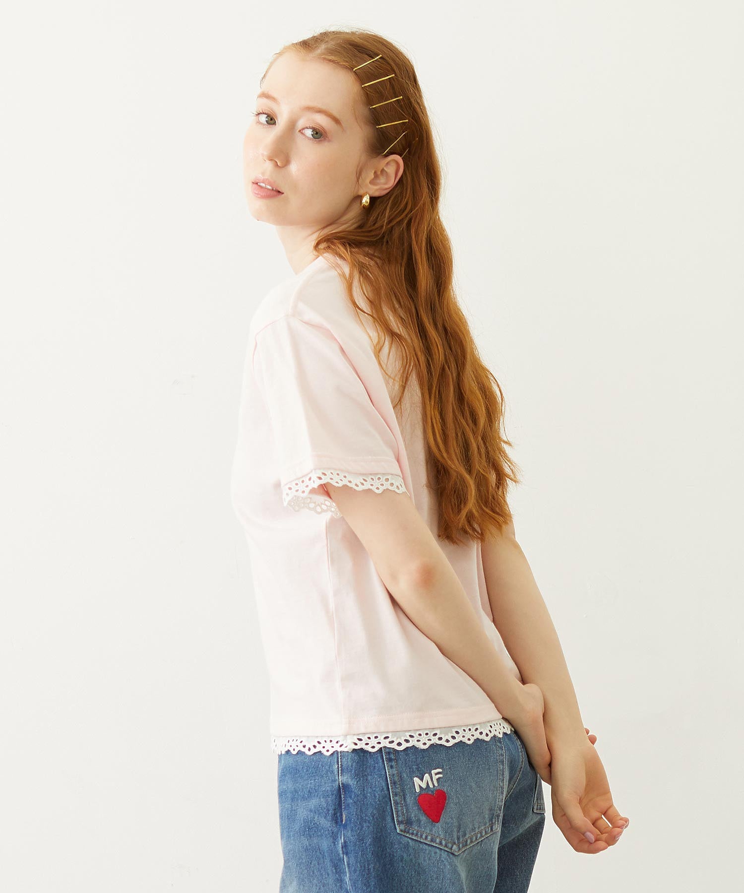 LACE S/S TEE