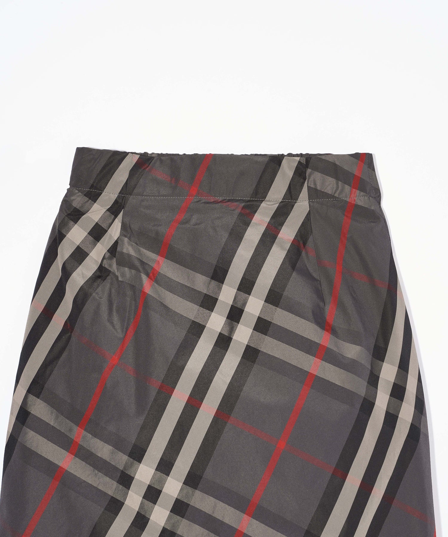 PLAID LONG SKIRT