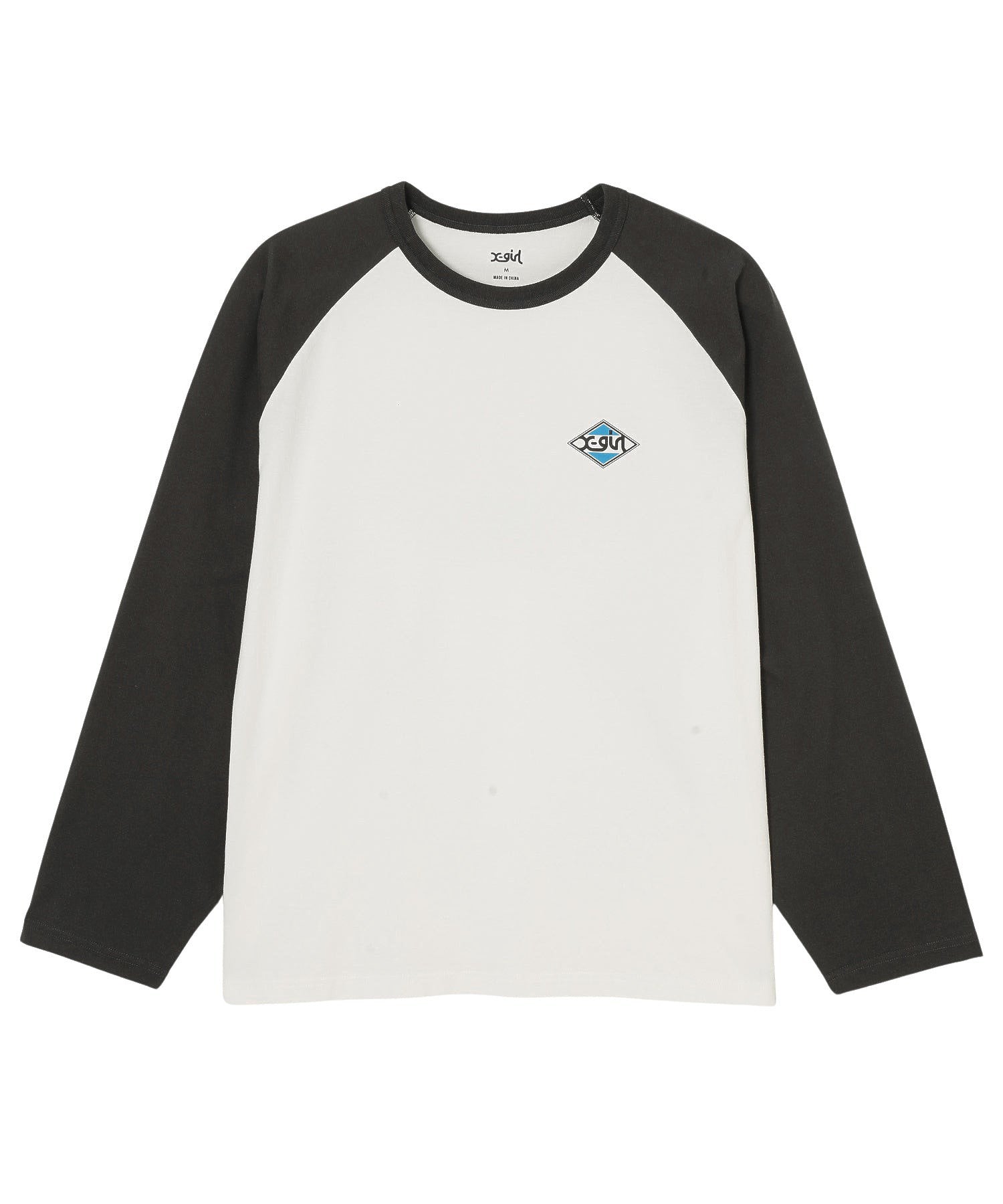 RHOMBUS LOGO B/B BIG TEE X-girl