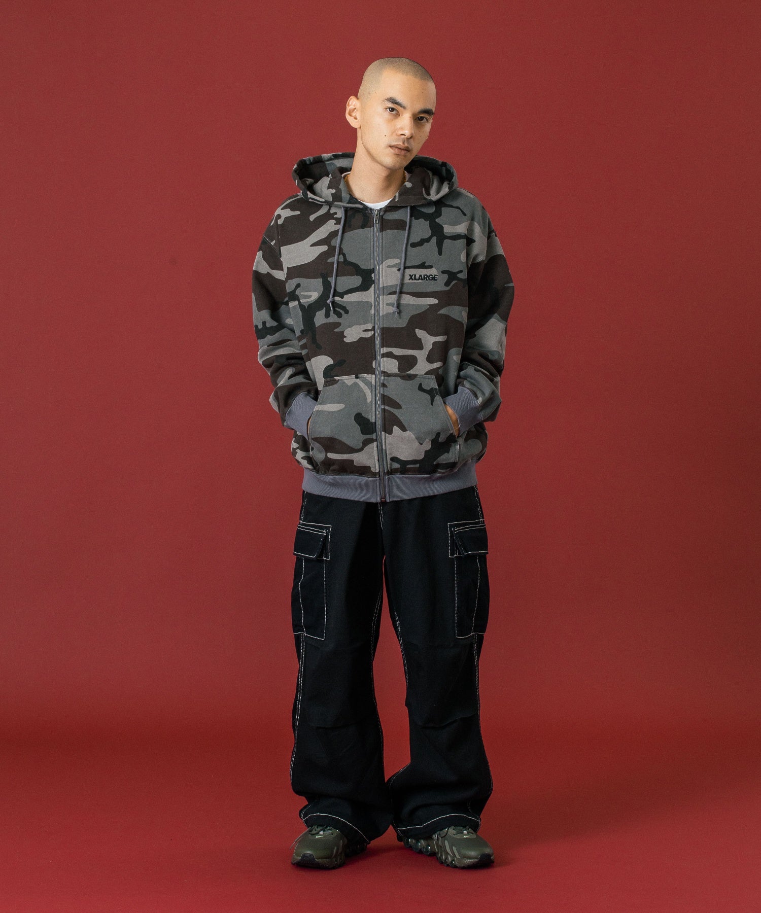 X STITCH CARGO PANTS