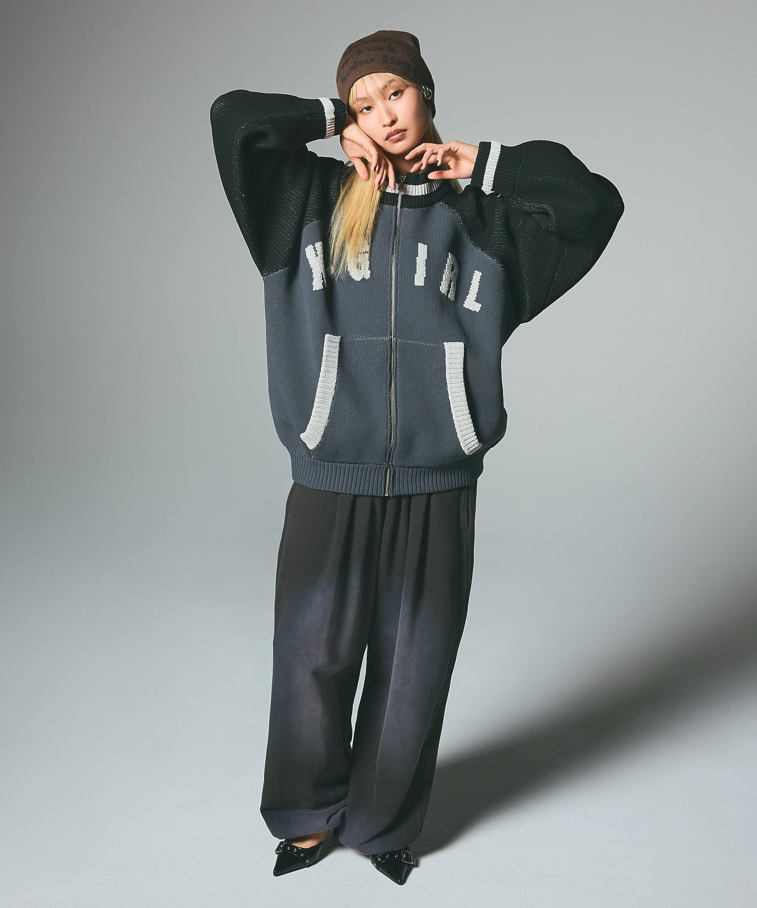 STADIUM KNIT JACKET