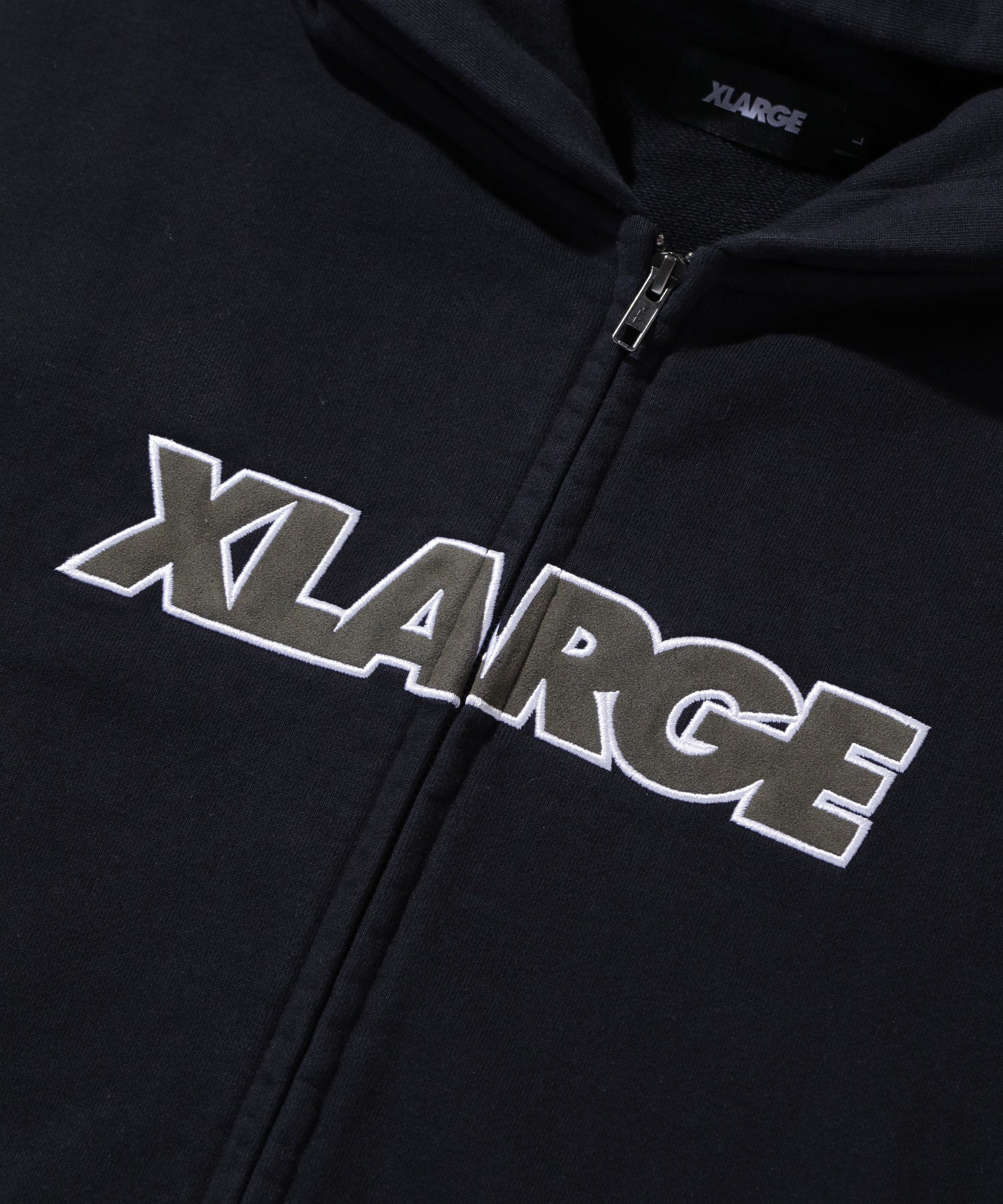 STANDARD LOGO ZIP UP HOODED SWEATSHIRT