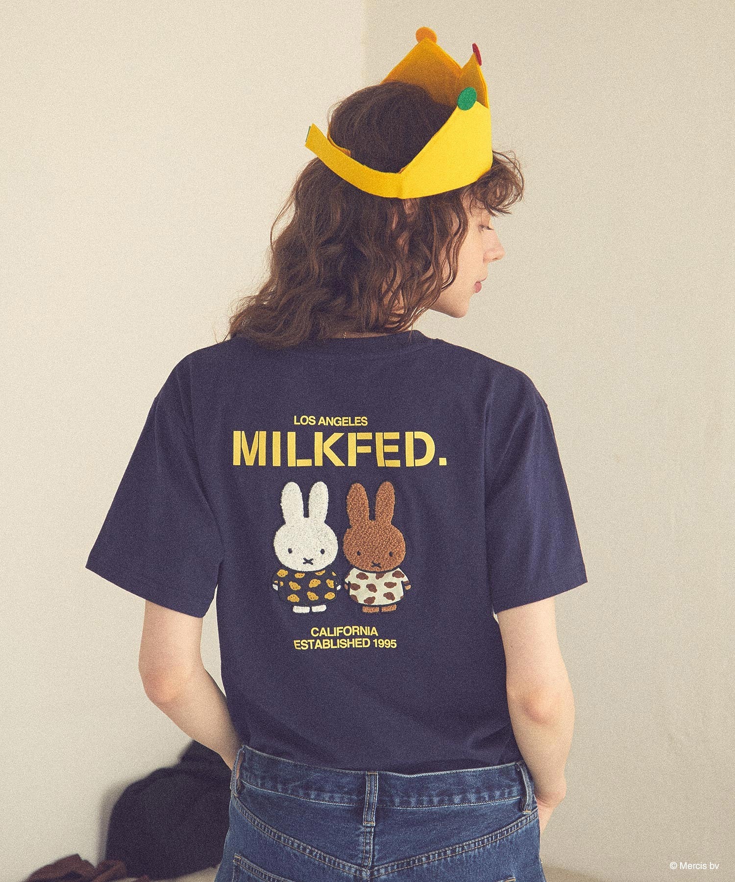 MILKFED. x MIFFY AND MELANIE S/S TEE