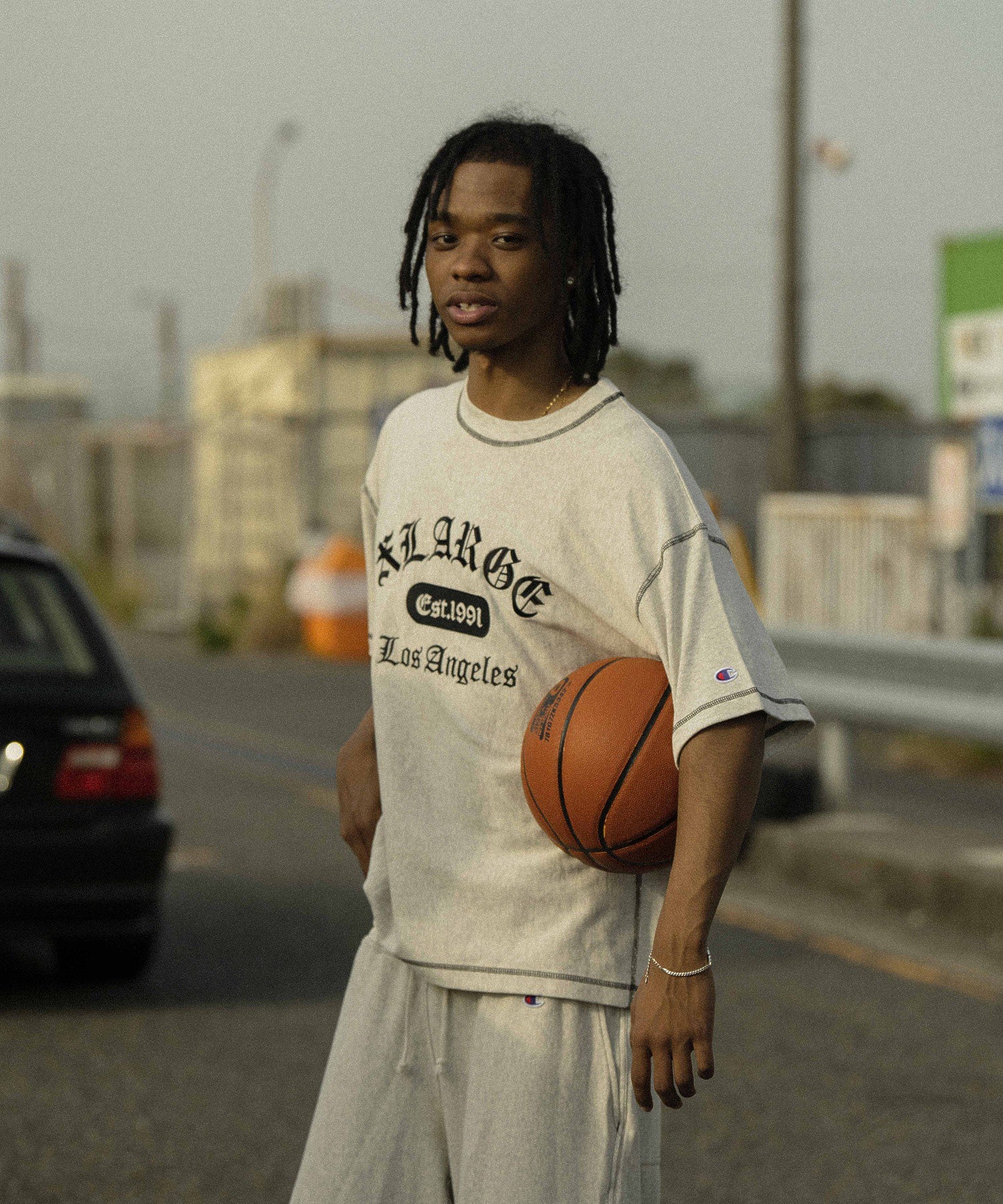 XLARGE×Champion REVERSE WEAVE  STICHED SHORT PANTS