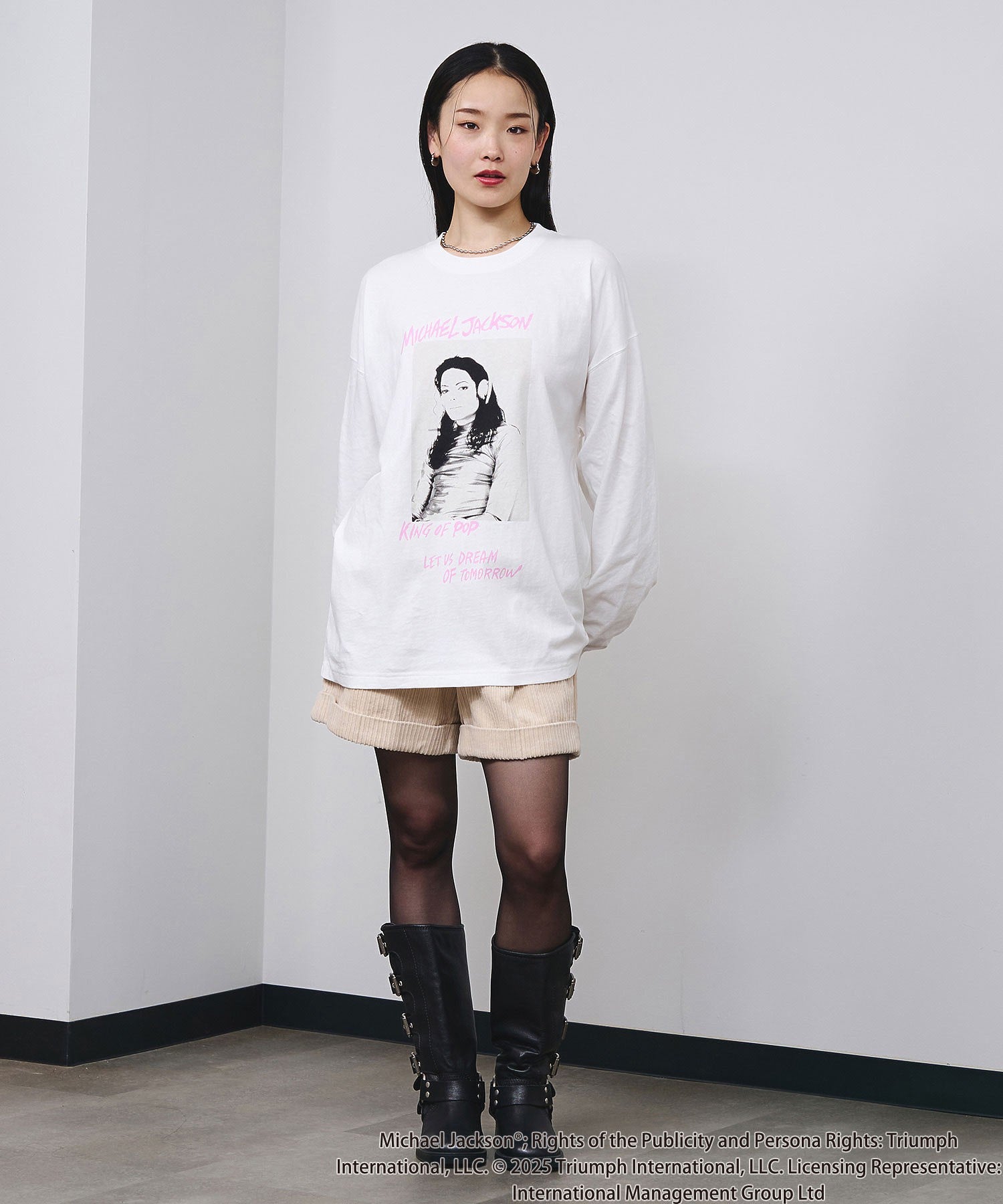 Michael Jackson/SCREAM L/S TEE