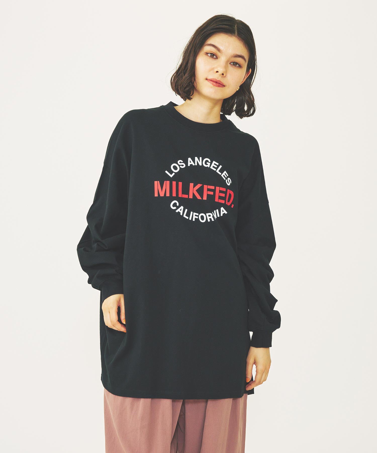 CIRCLE LOGO SUPER BIG L/S TOP