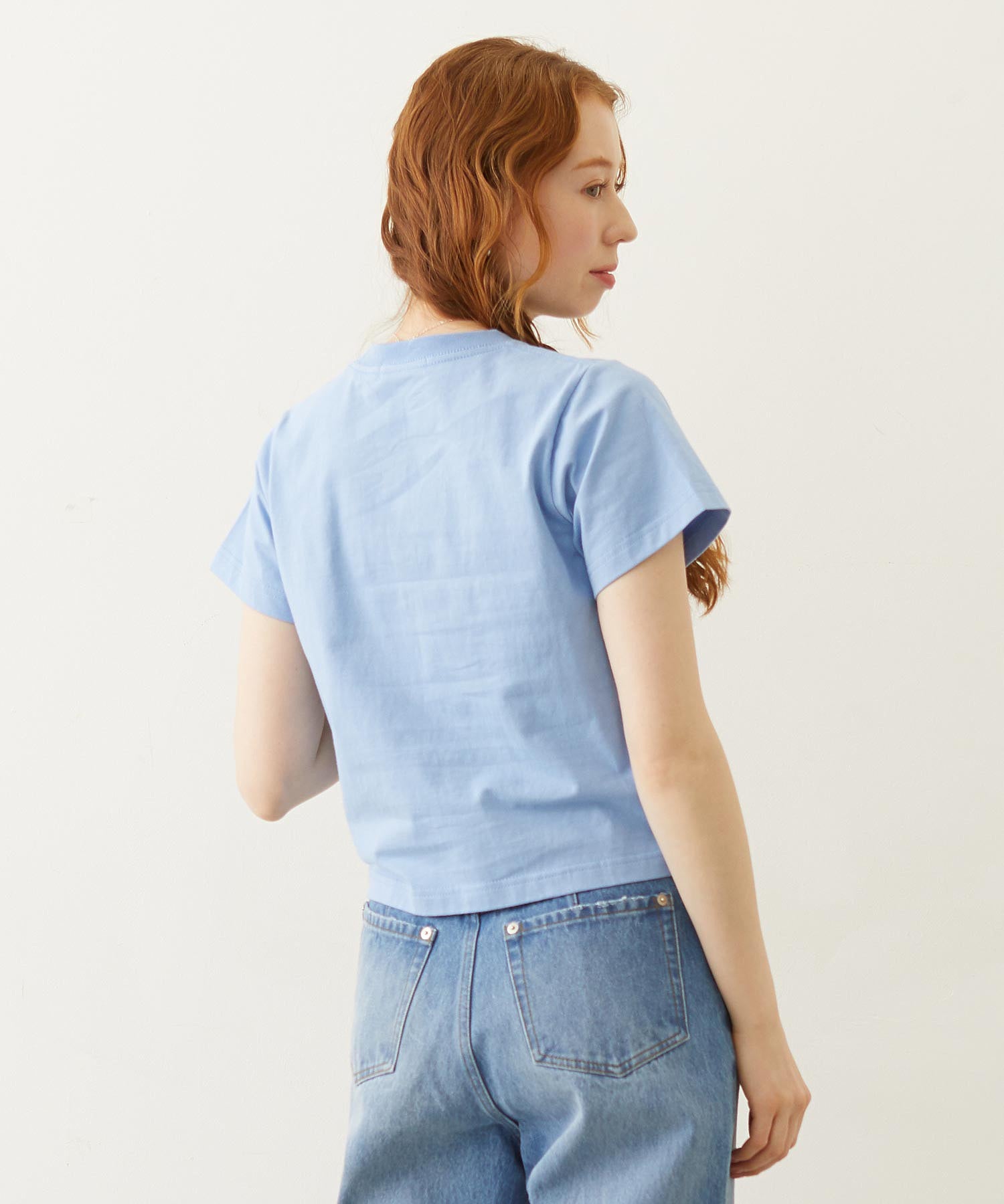 COOPER LOGO FLOCK PRINT COMPACT S/S TEE