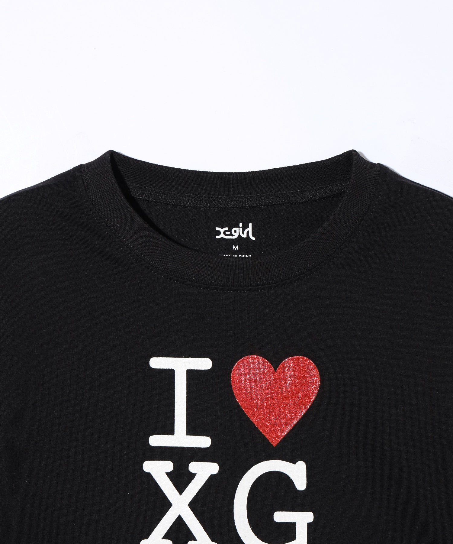 I LOVE XG LOGO S/S BABY TEE