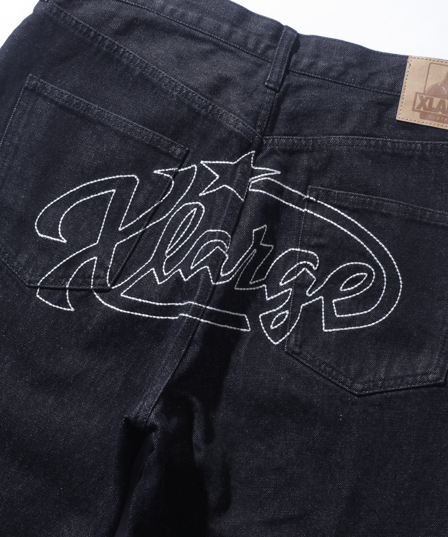 STAR LOGO DENIM PANTS