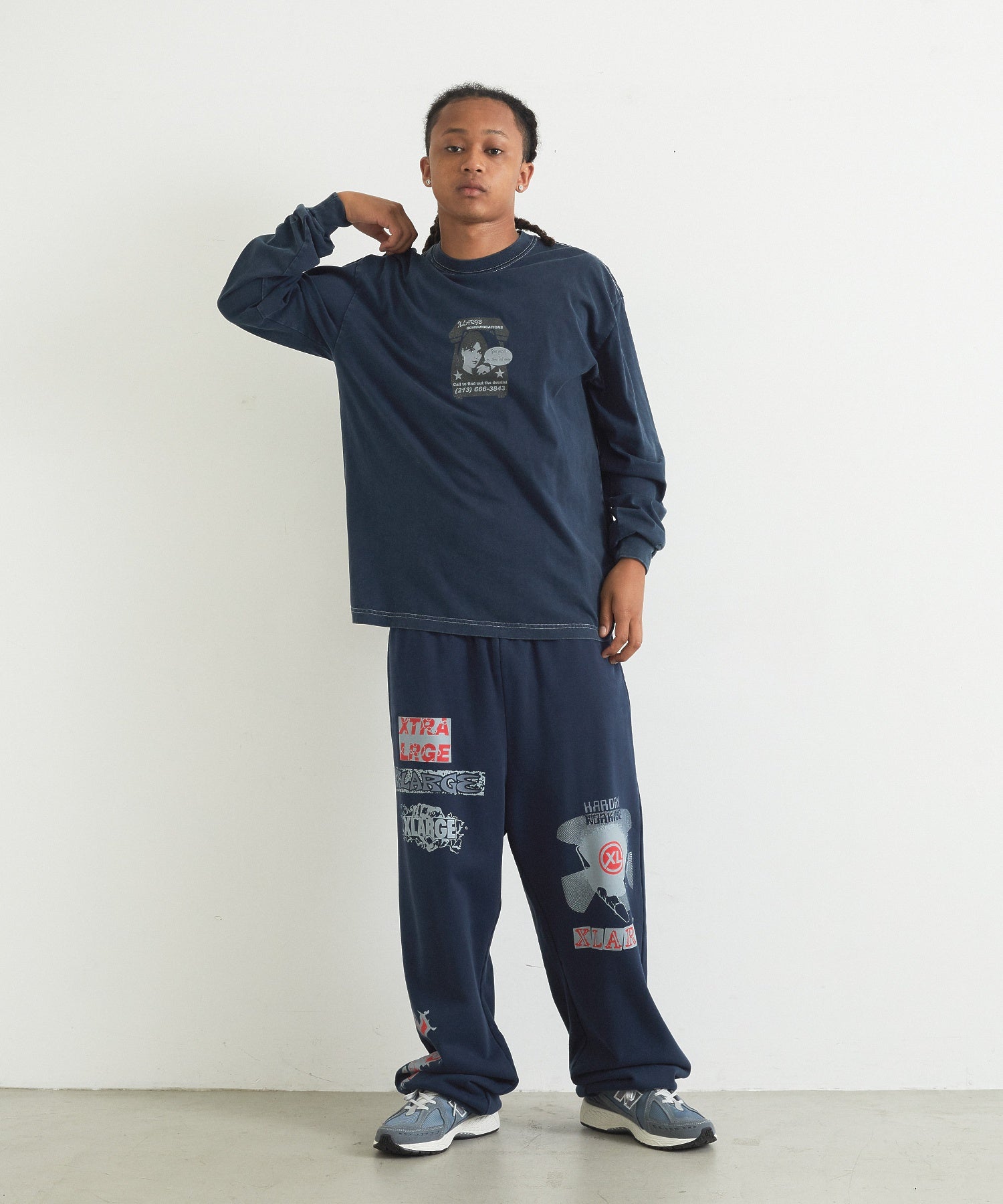 MULTI LOGO SWEATPANTS