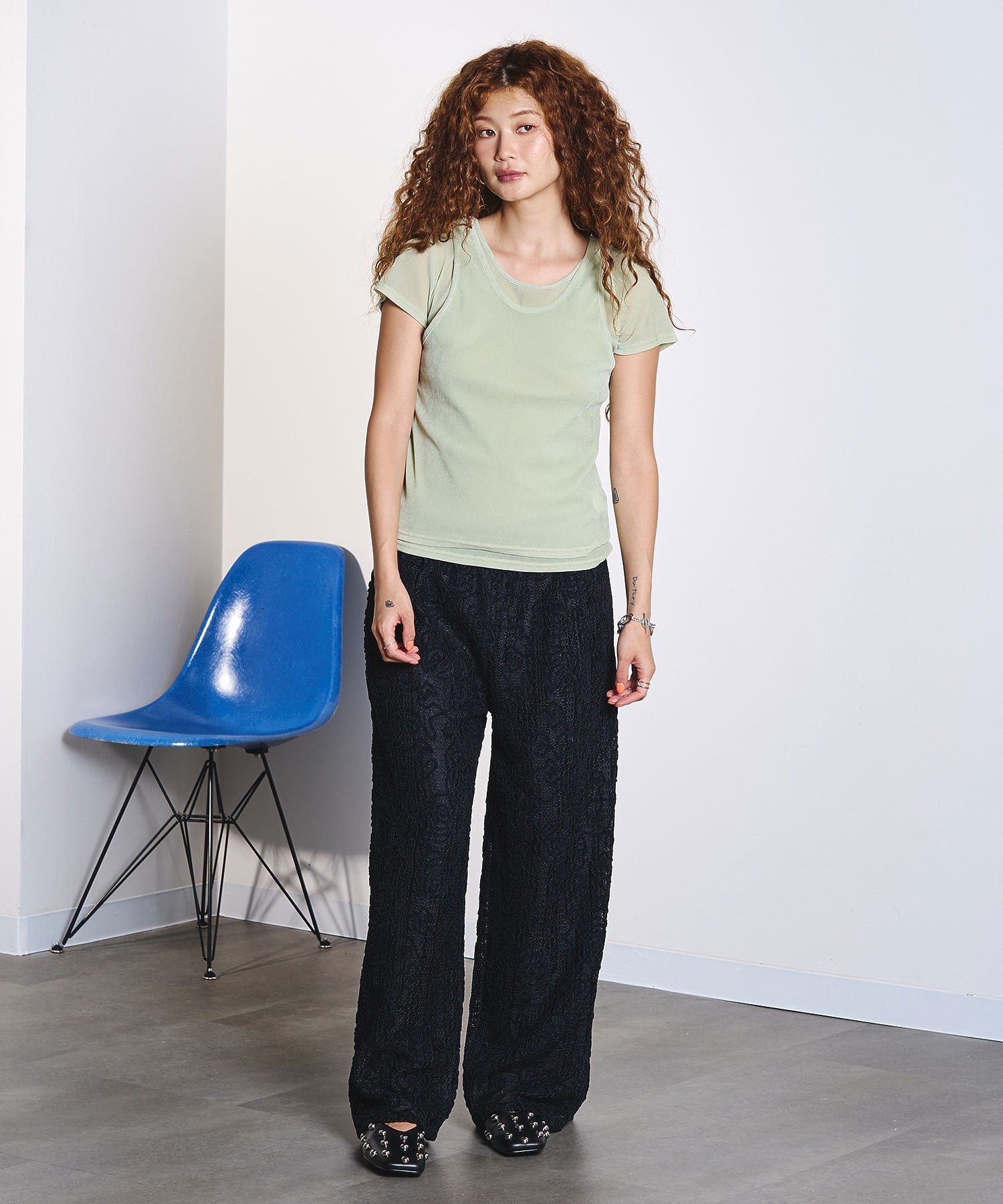 model:168cm 着用サイズ:ONE SIZE
