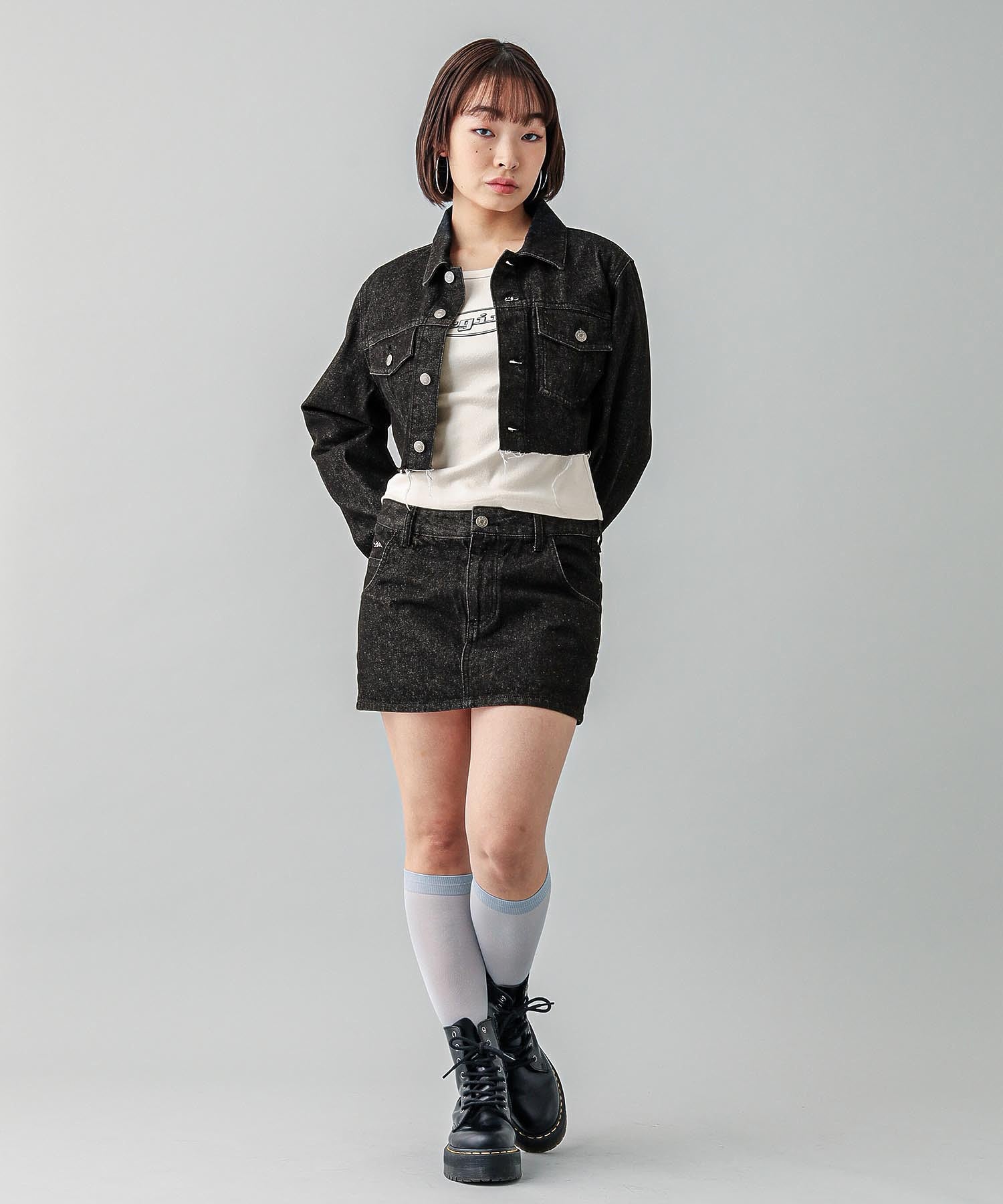 model　H:161cm 着用サイズ:M
