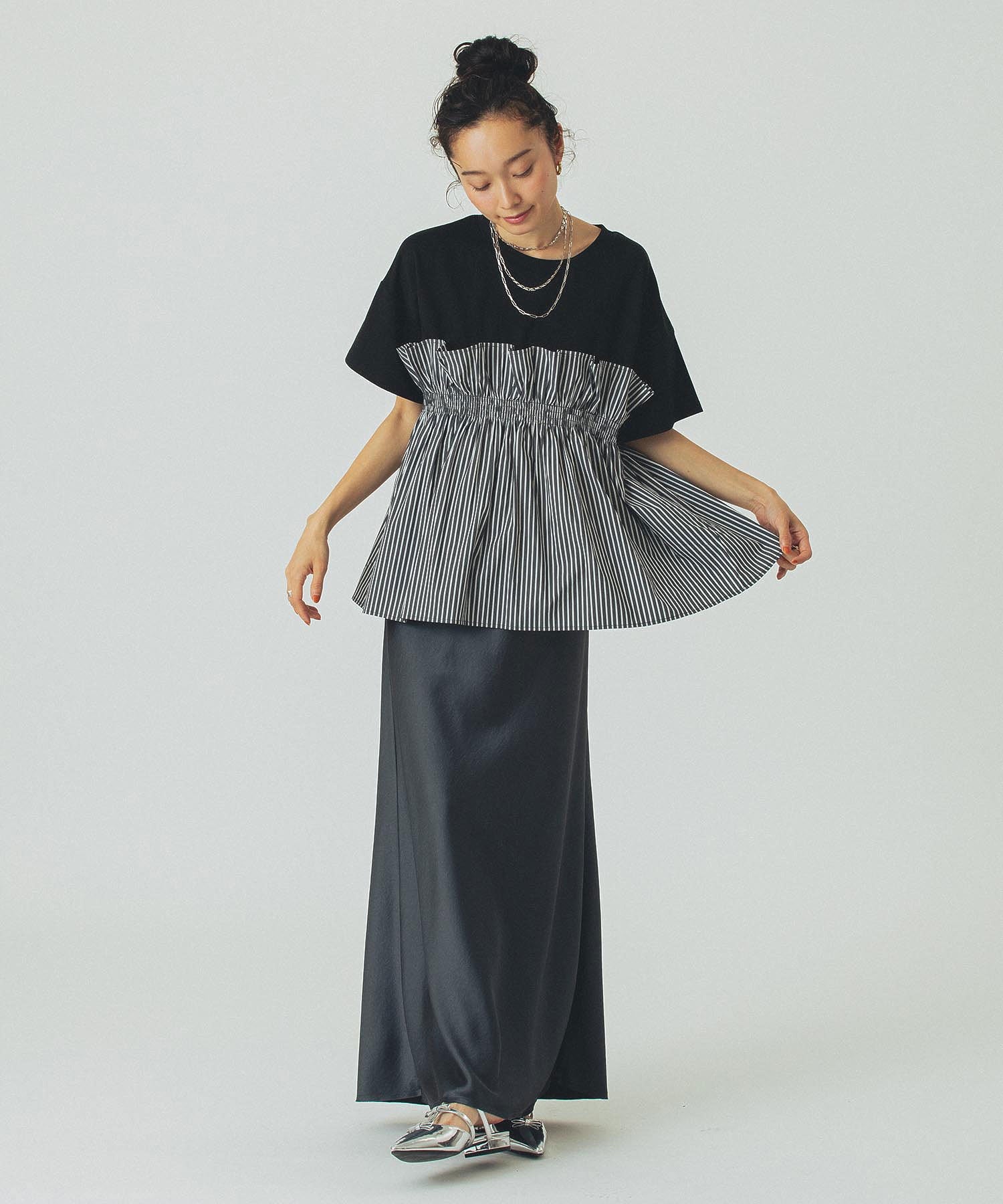 model:161cm 着用サイズ:ONE SIZE