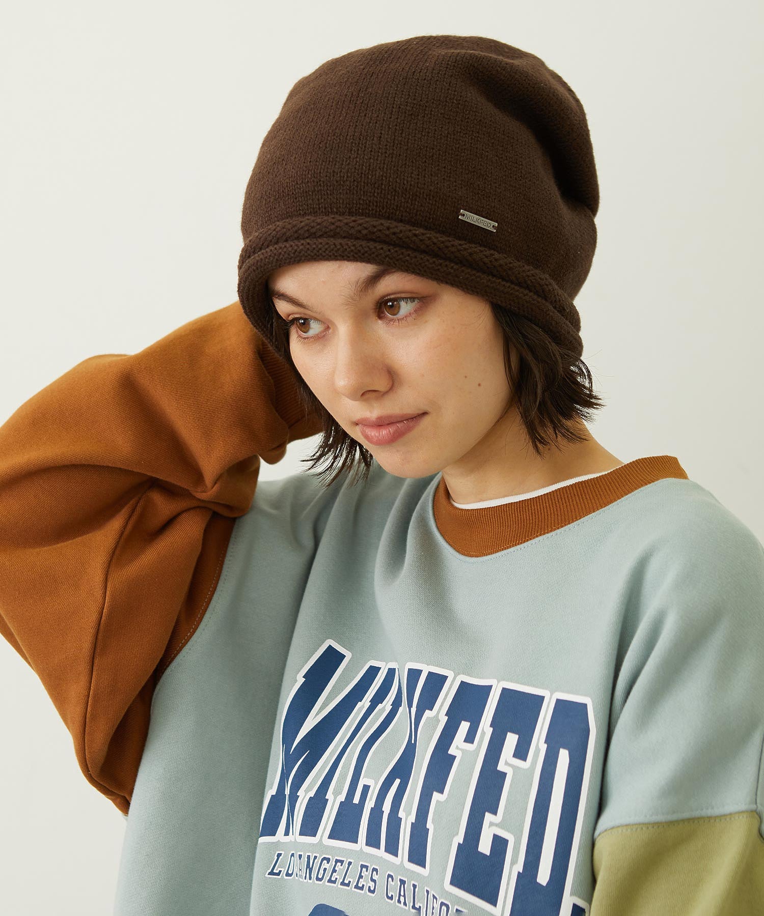 LOOSE KNIT CAP