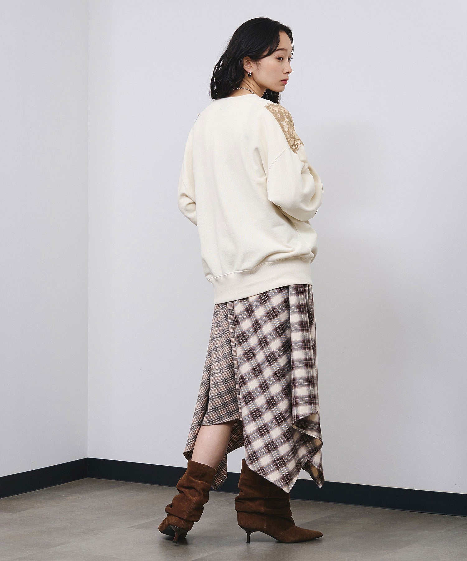 model:161cm 着用サイズ:ONE SIZE