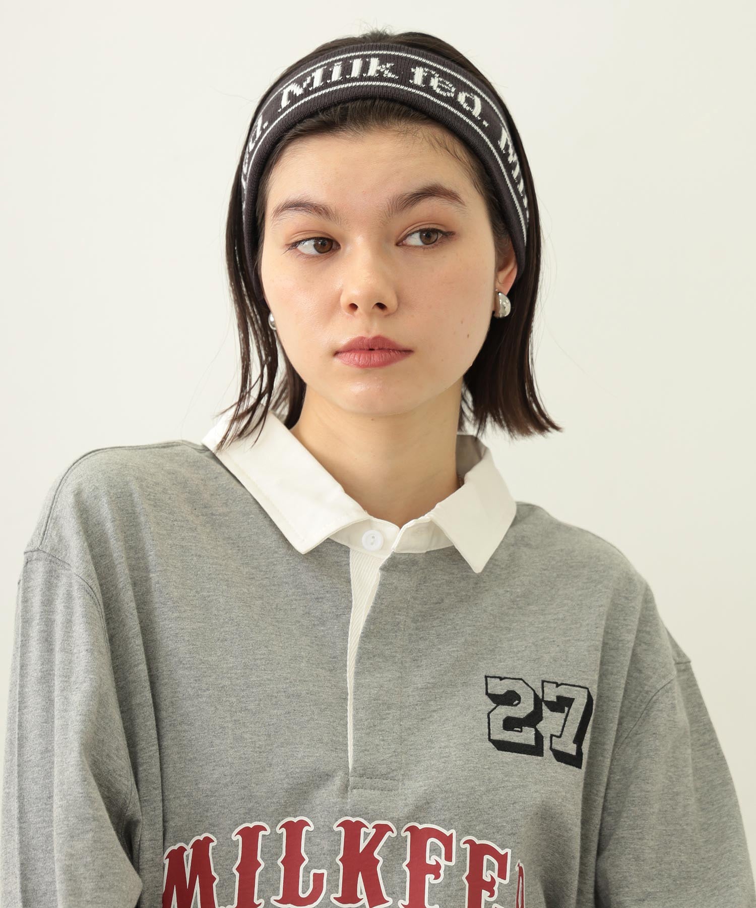 LOGO KNIT HAIR BAND