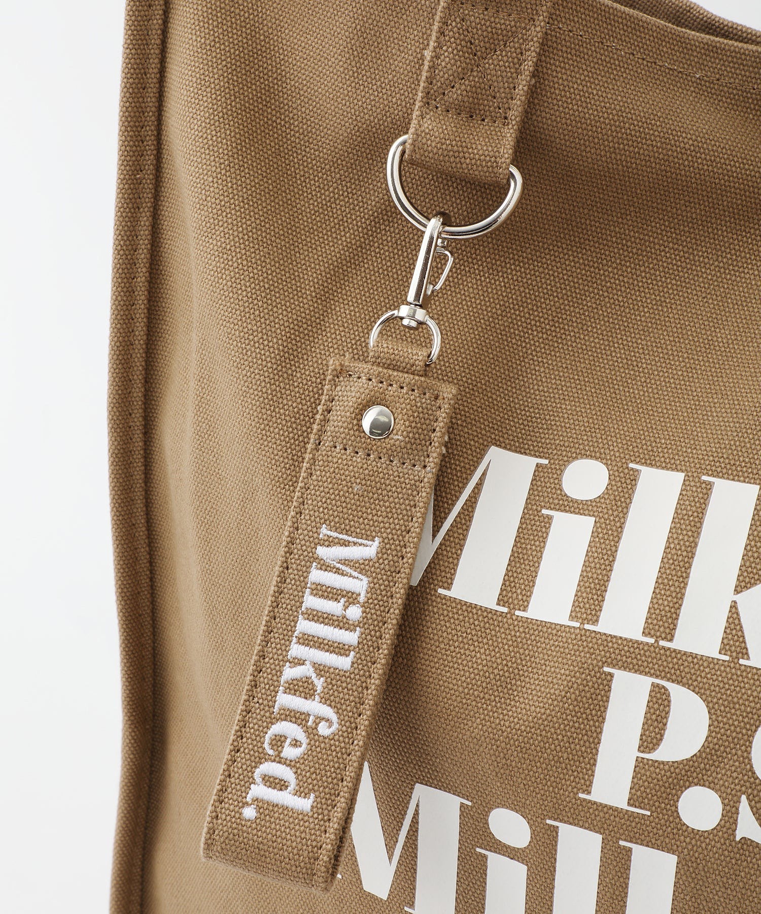 DIDONE LOGO BIG TOTE MILKFED.