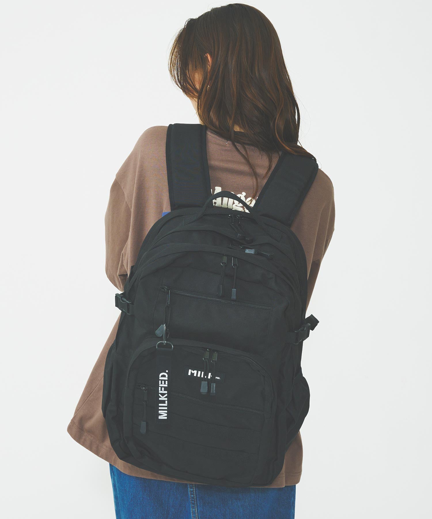 ACTIVE DOUBLE POCKET MOLLE BACKPACK MILKFED.