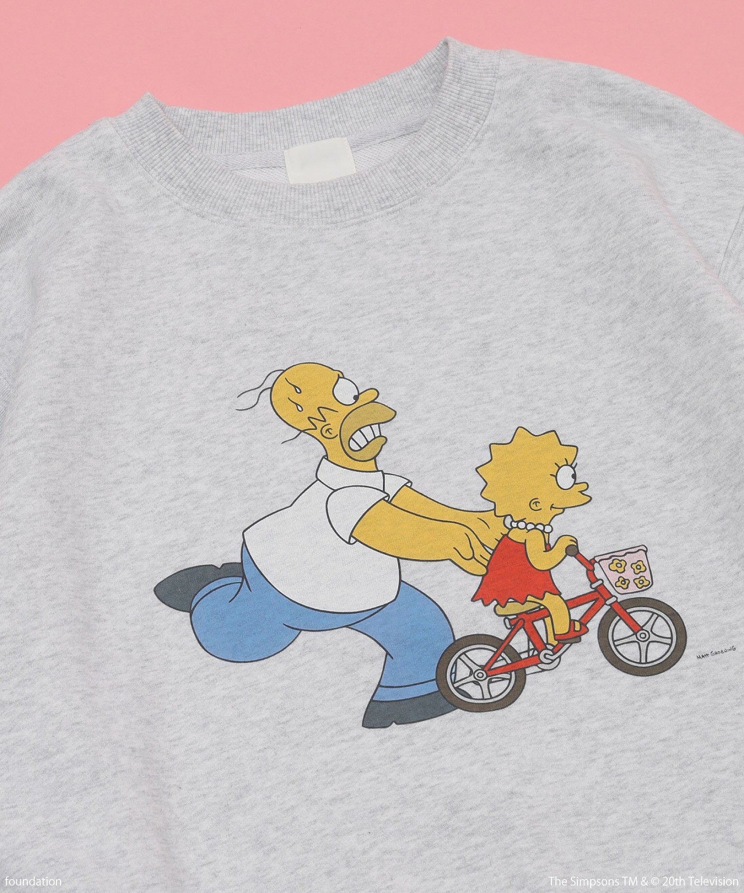 THE SIMPSONS / CROPPED SWEAT