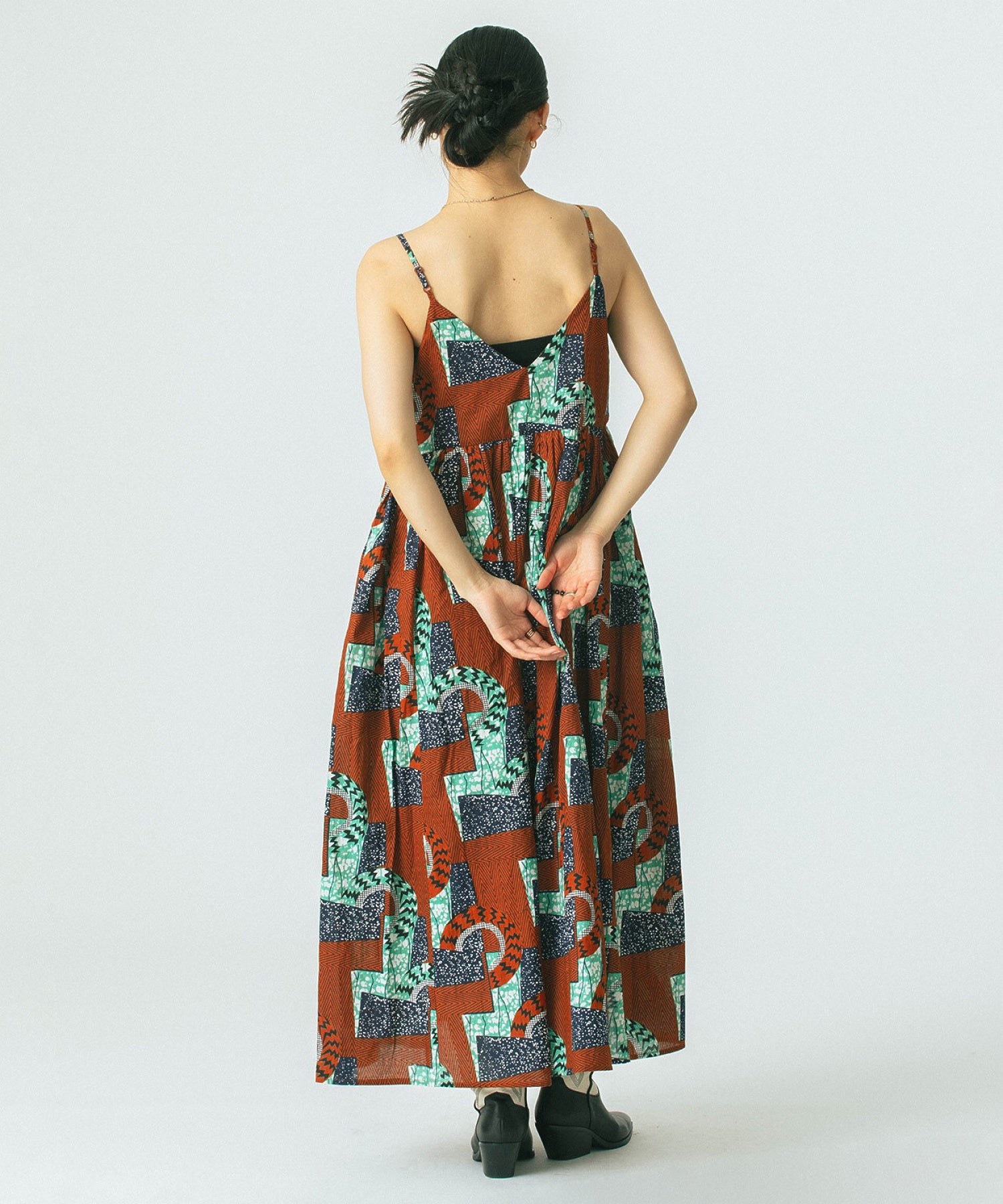mag.by c/PRINT CAMI DRESS
