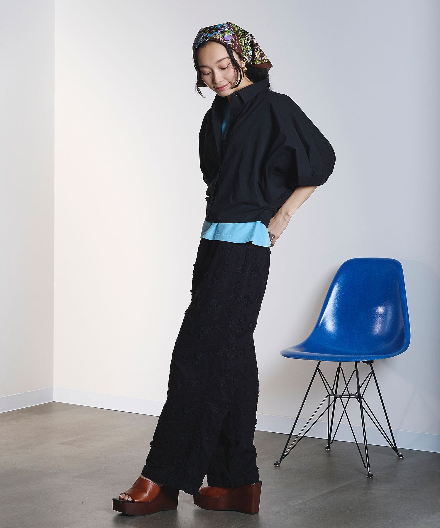 model:161cm 着用サイズ:ONE SIZE