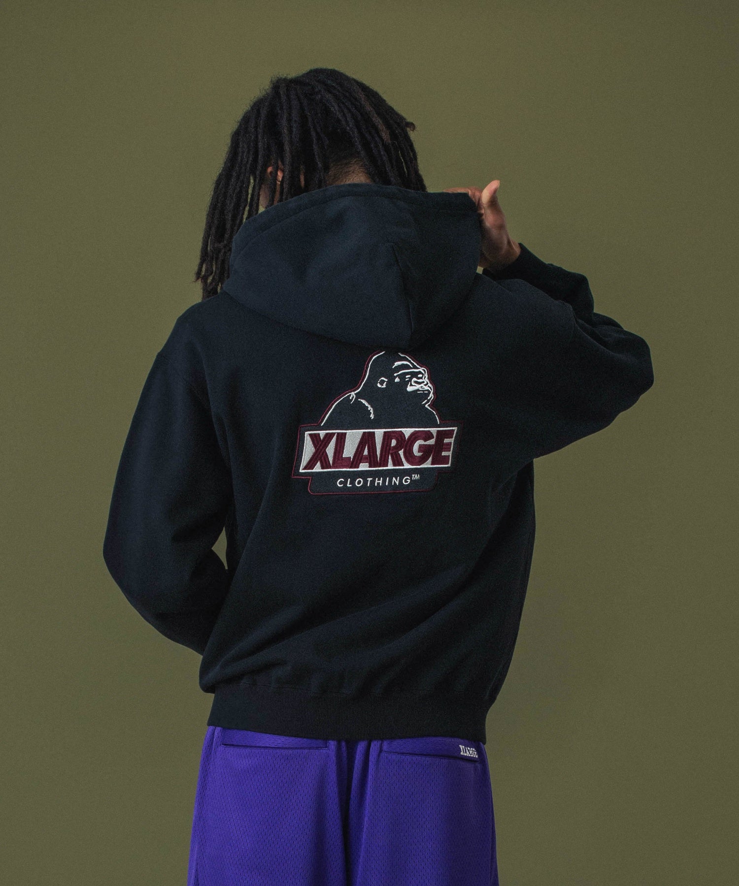 SLANTED OG ZIP HOODED SWEATSHIRT