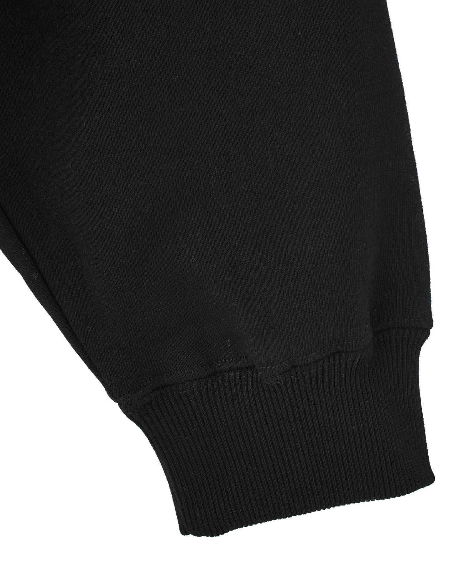 STUDDED LOGO ZIP UP SWEAT HOODIE