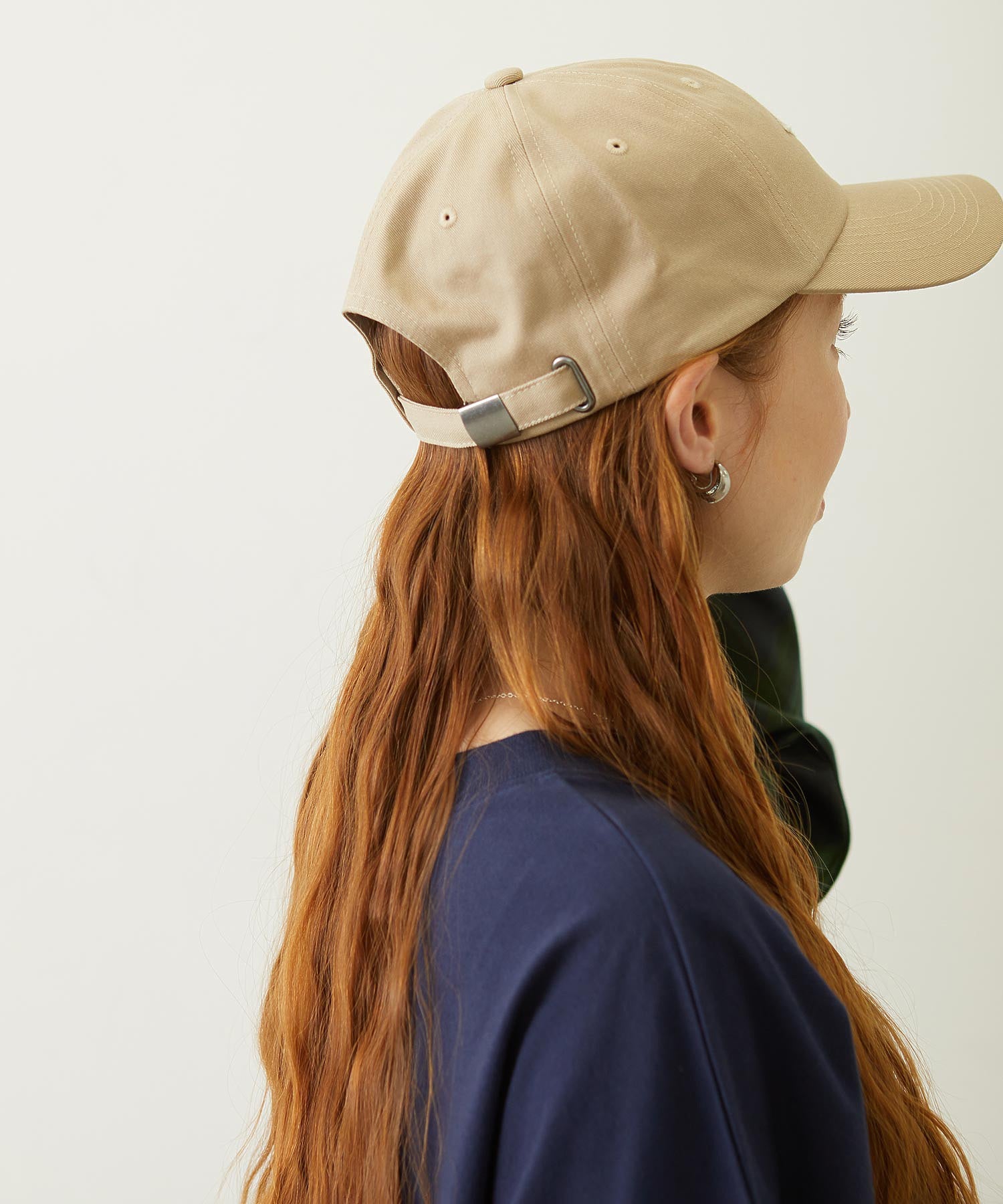 LABEL TWILL CAP