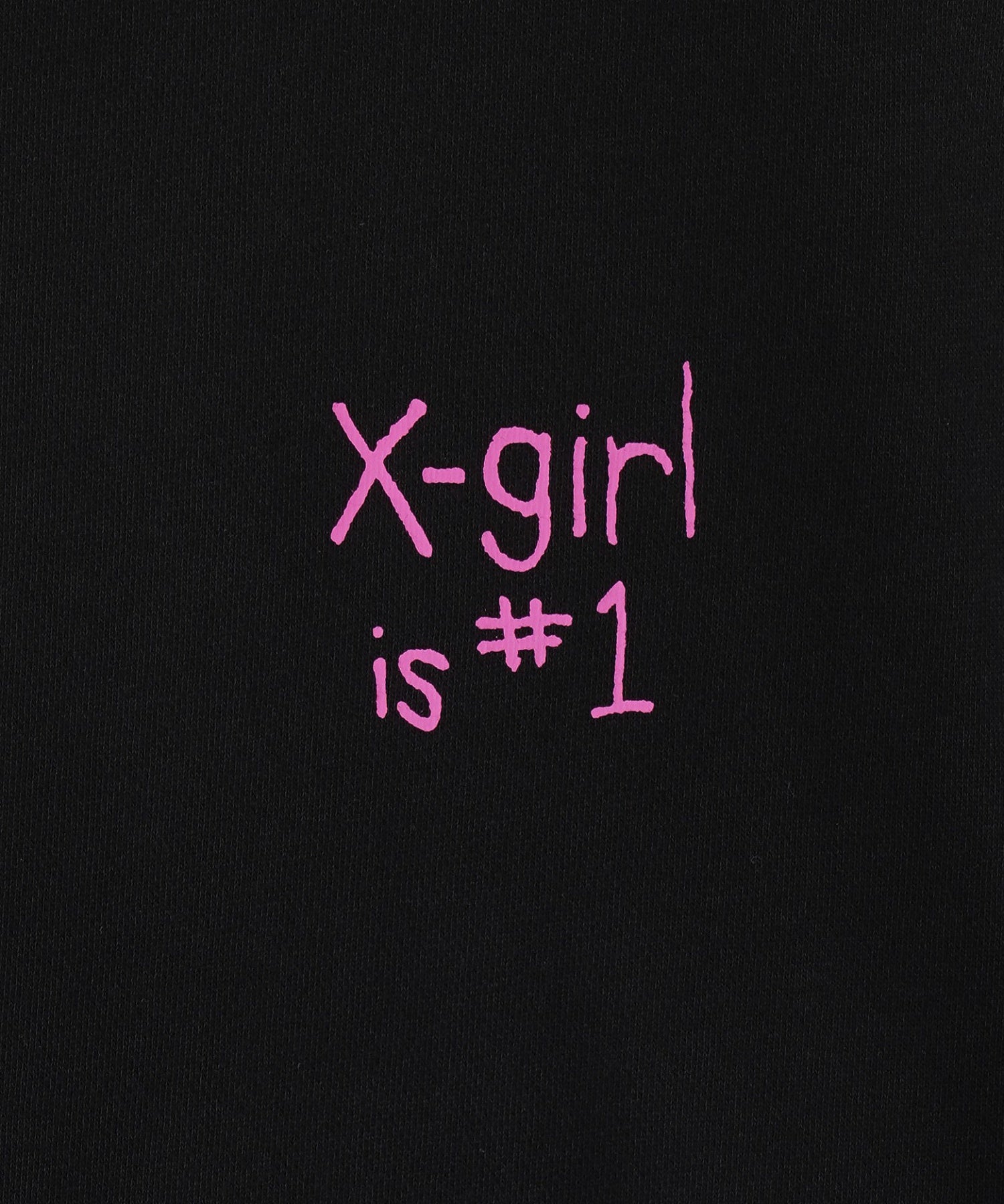 X-girl FLAG BIG SWEAT TOP