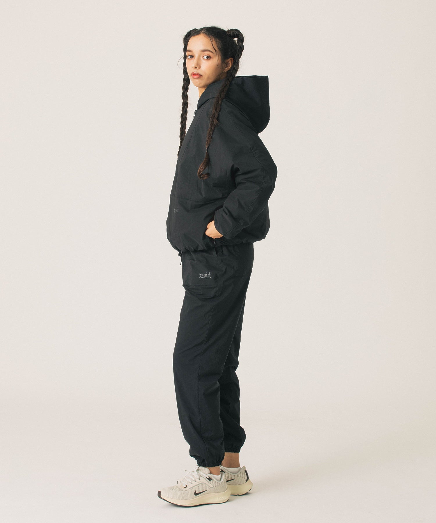 STRETCH PUFFER PULLOVER JACKET