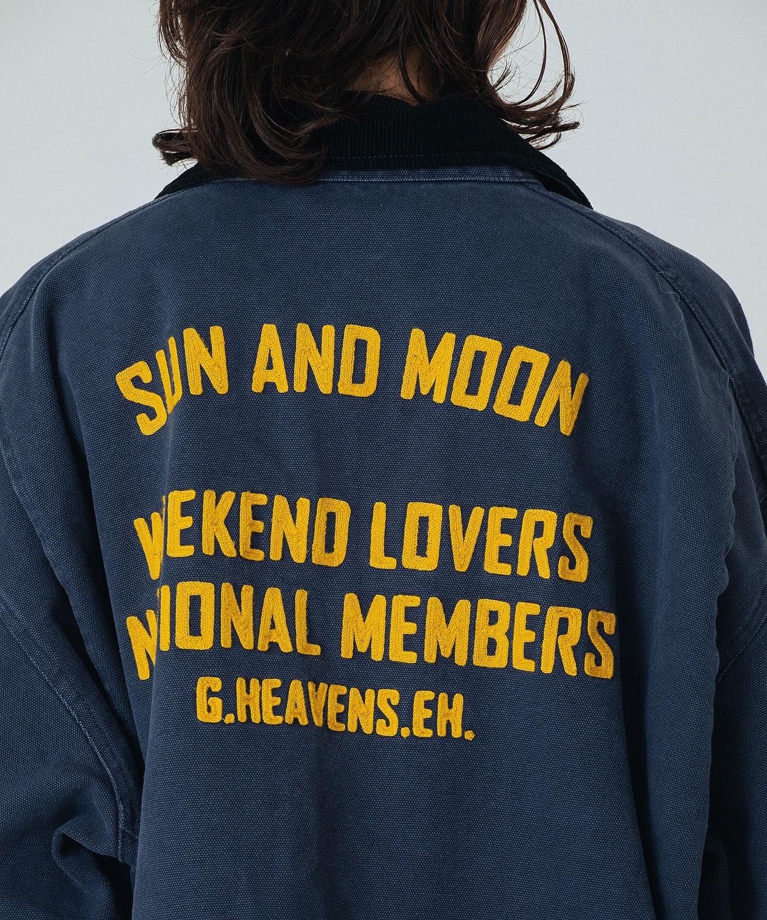 GENE HEAVENS/EMBROIDERED BARN JACKET