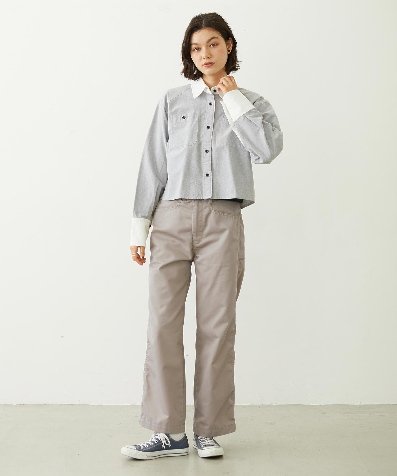 ACCENT COLLAR and CUFFS SHIRT