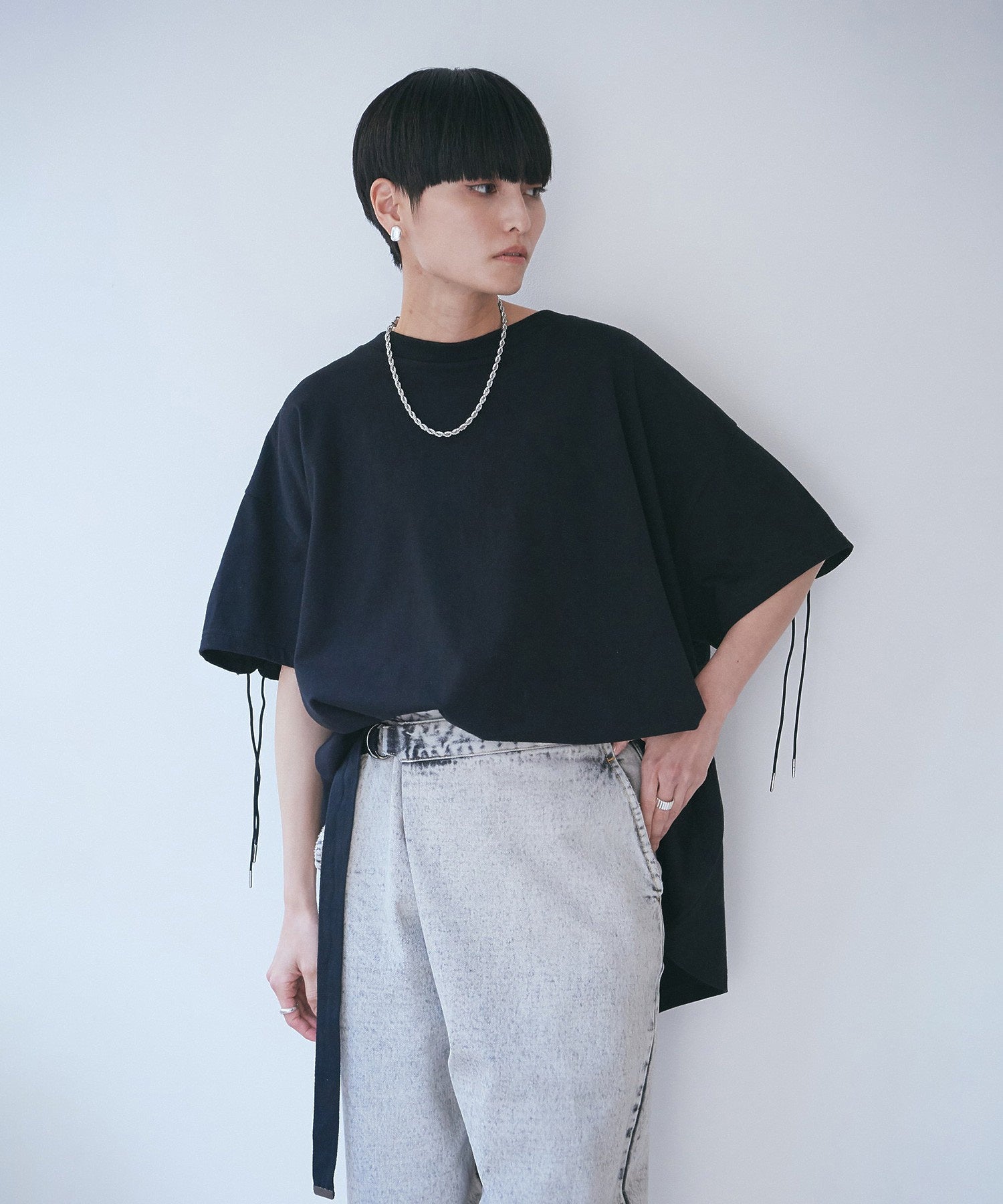 バックギャザープルオーバー