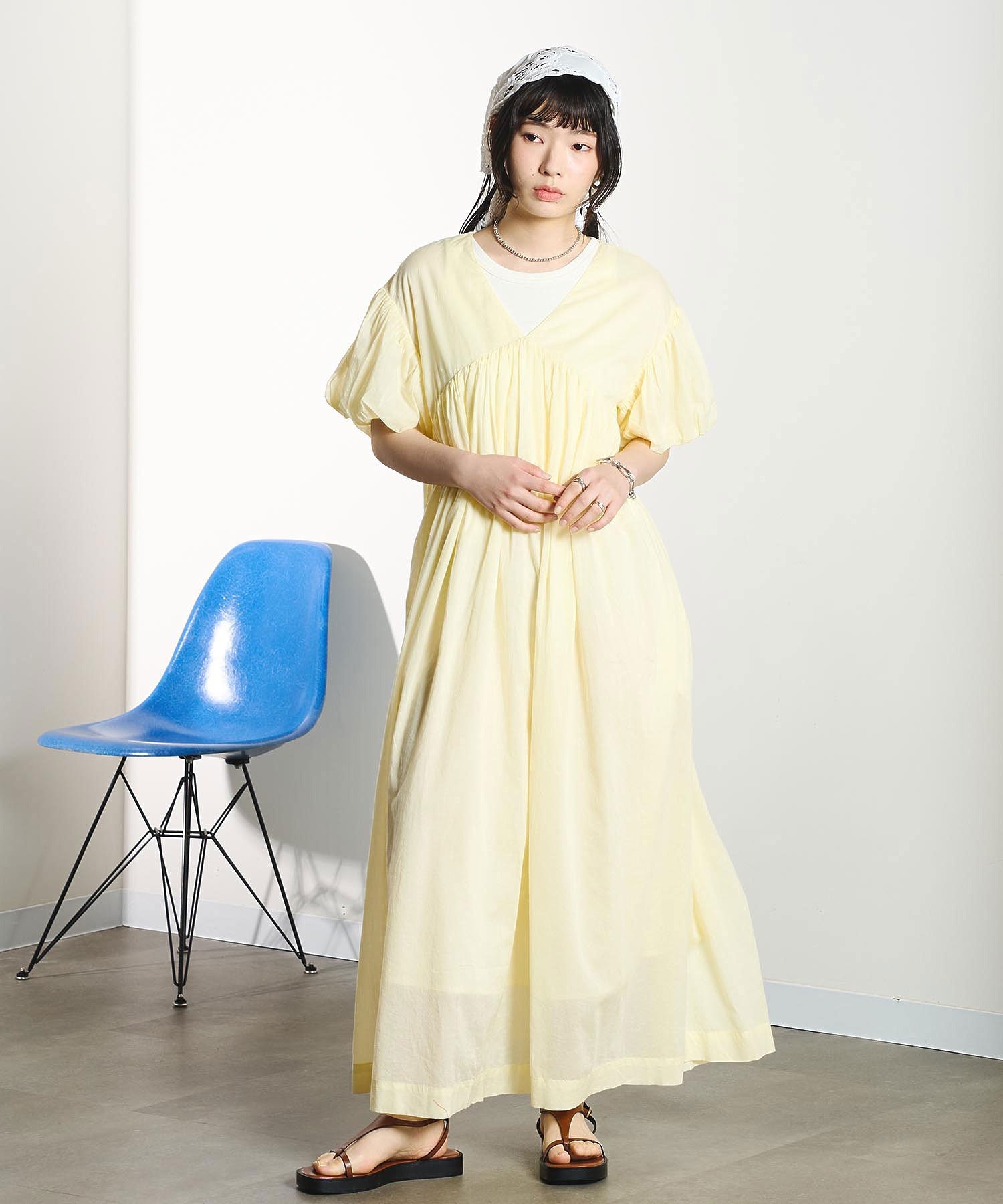 model:163cm 着用サイズ:M