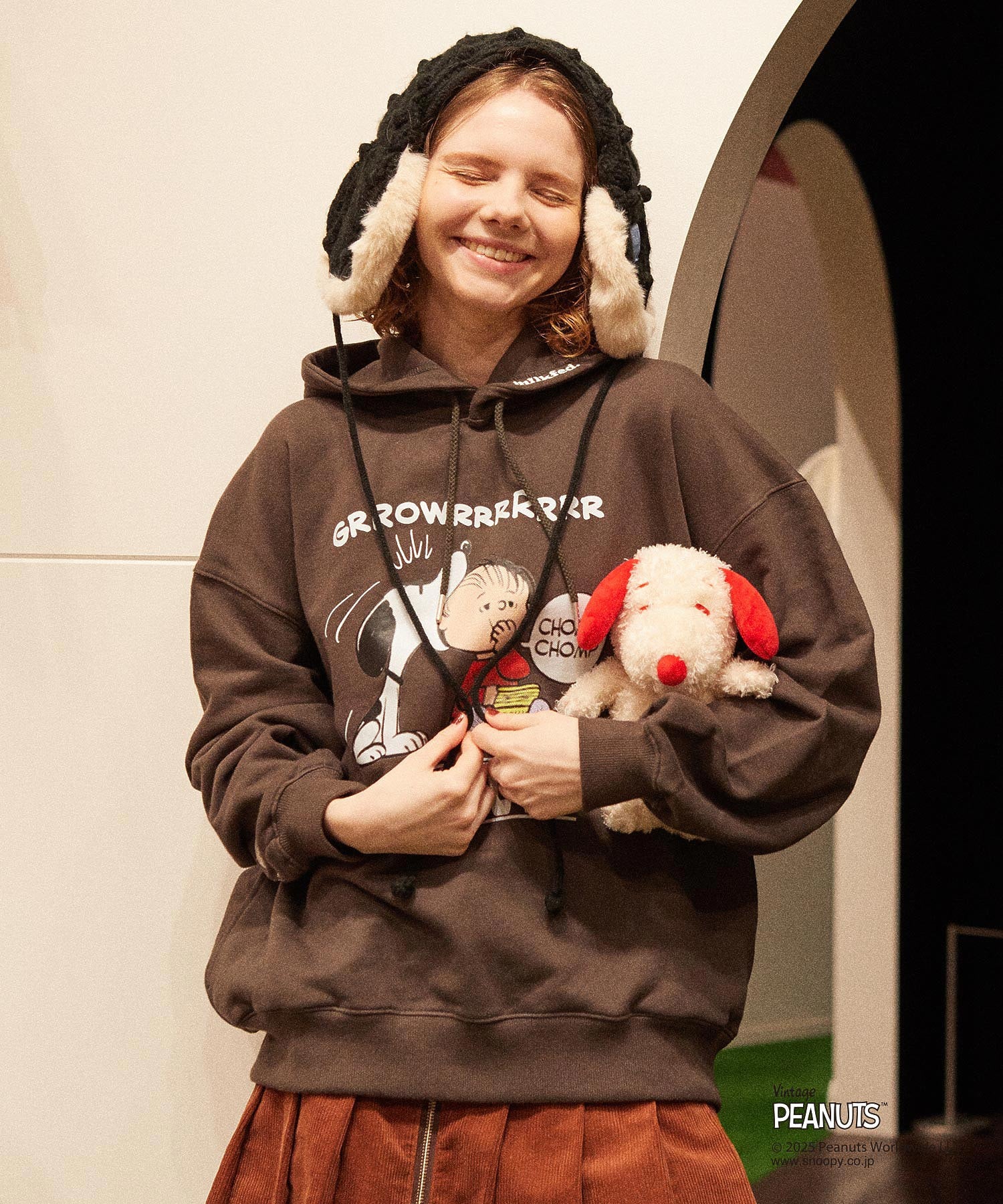 MILKFED. × PEANUTS HOODIE